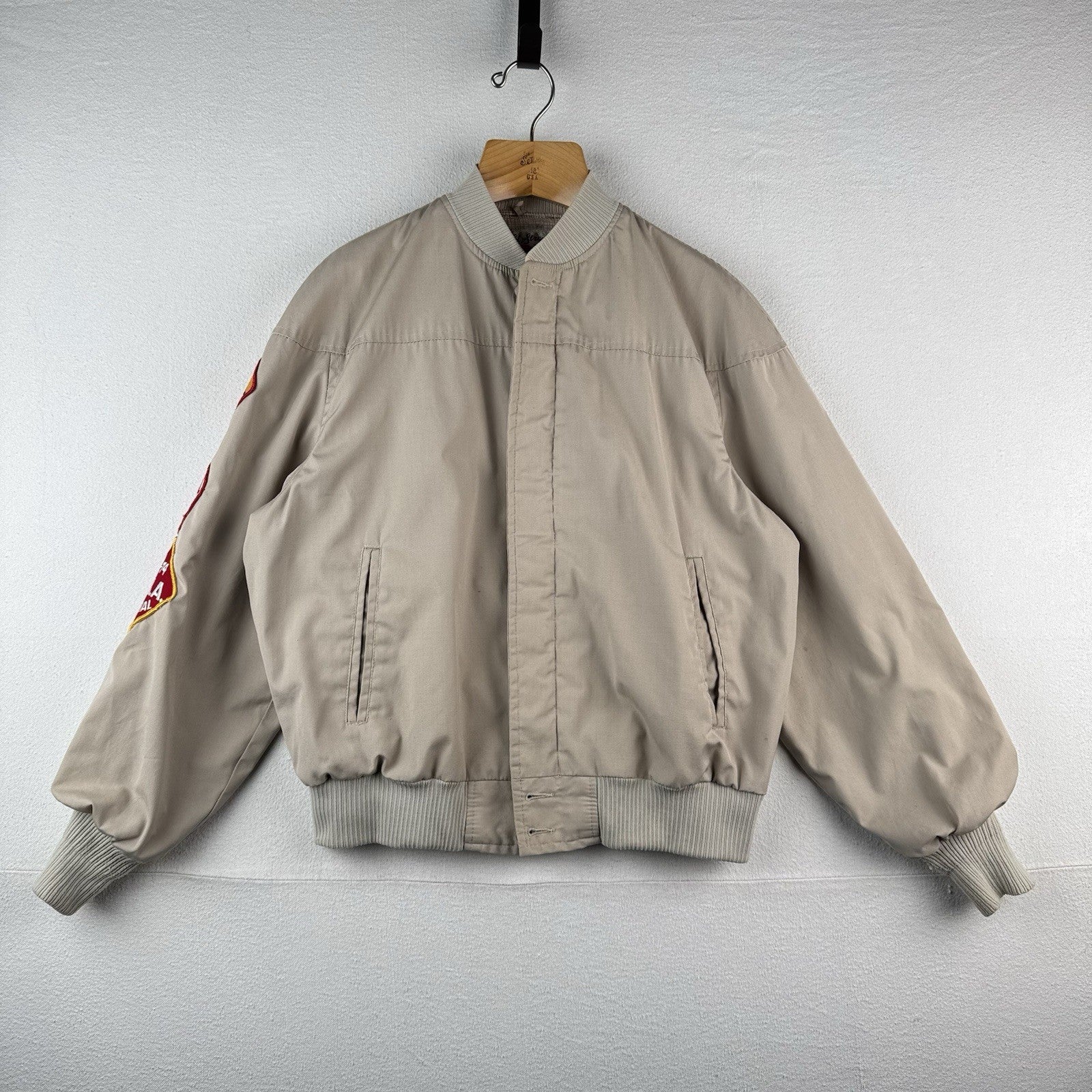 70’s Vtg Field & Stream Gordon & Ferguson Men's 44 Bomber Jacket WIAA Patches