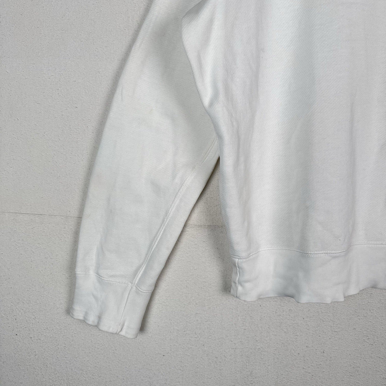 Vtg 90s Polo Ralph Lauren Men’s XL Polo Club Naval Crewneck Sweatshirt White