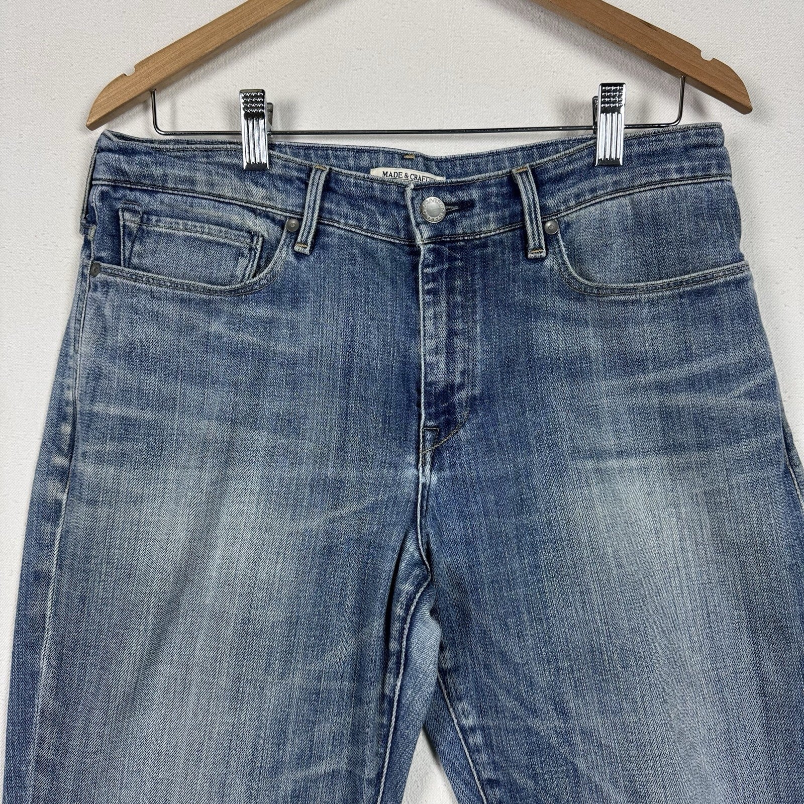 Made & Crafted Levi's Blue Medium Wash Marker Tapered Jeans Women’s Size 28x32