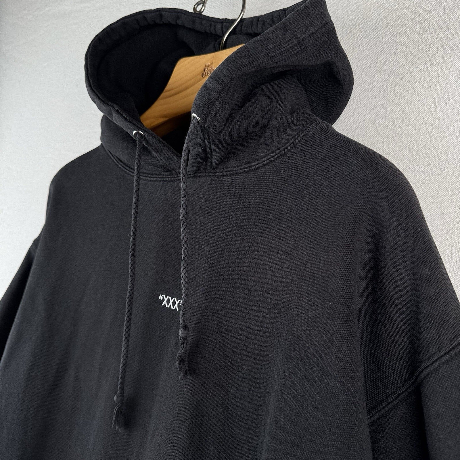 XXXTENTACION Going Down Black Hoodie Tour Concert XL Embroidered *Distressed