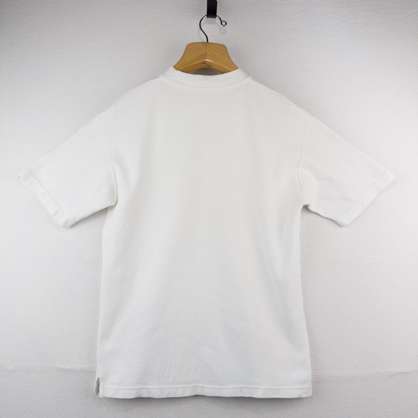 80’s Vtg Lacoste White Pique Knit Short Sleeve Crewneck T-Shirt Men’s M