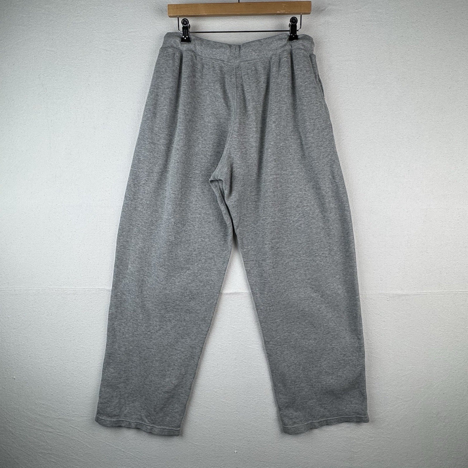 Polo Ralph Lauren Pajama Pants Mens Large Gray Thermal Waffle Knit Sleepwear