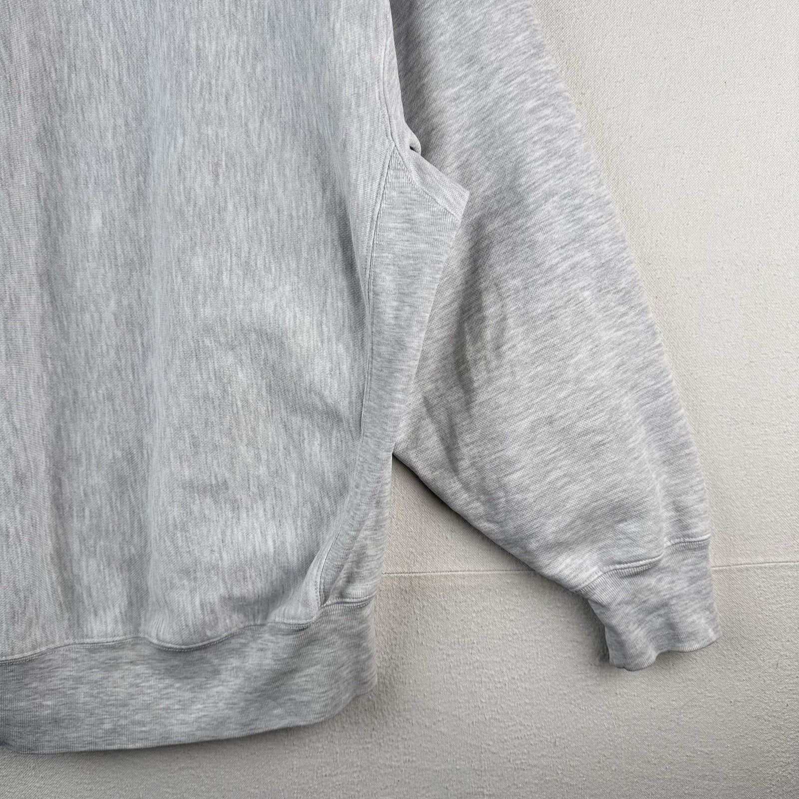 Vintage Champion Xavier Reverse Weave Crewneck Gray Sweatshirt Unisex Large