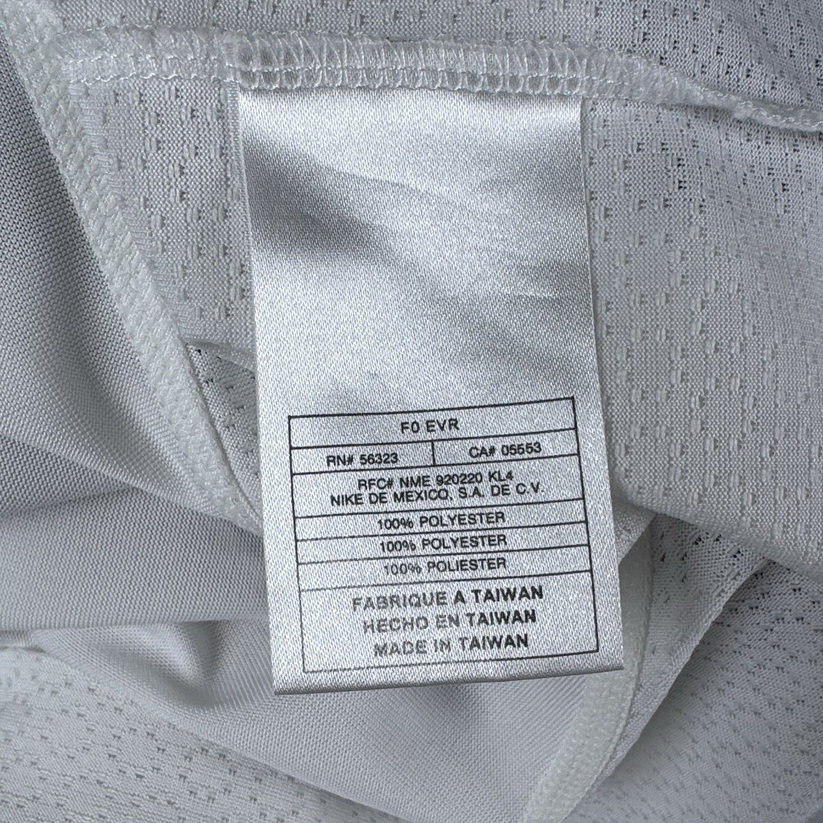 2000 USA Soccer Home Jersey Authentic - McBride #20 Player Autographed *Unwashed