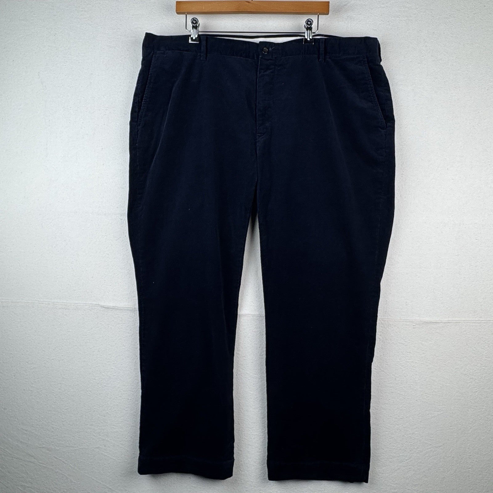 Polo Ralph Lauren Corduroy Classic Fit Pants Men’s 44Bx30 Big Stretch Navy Blue