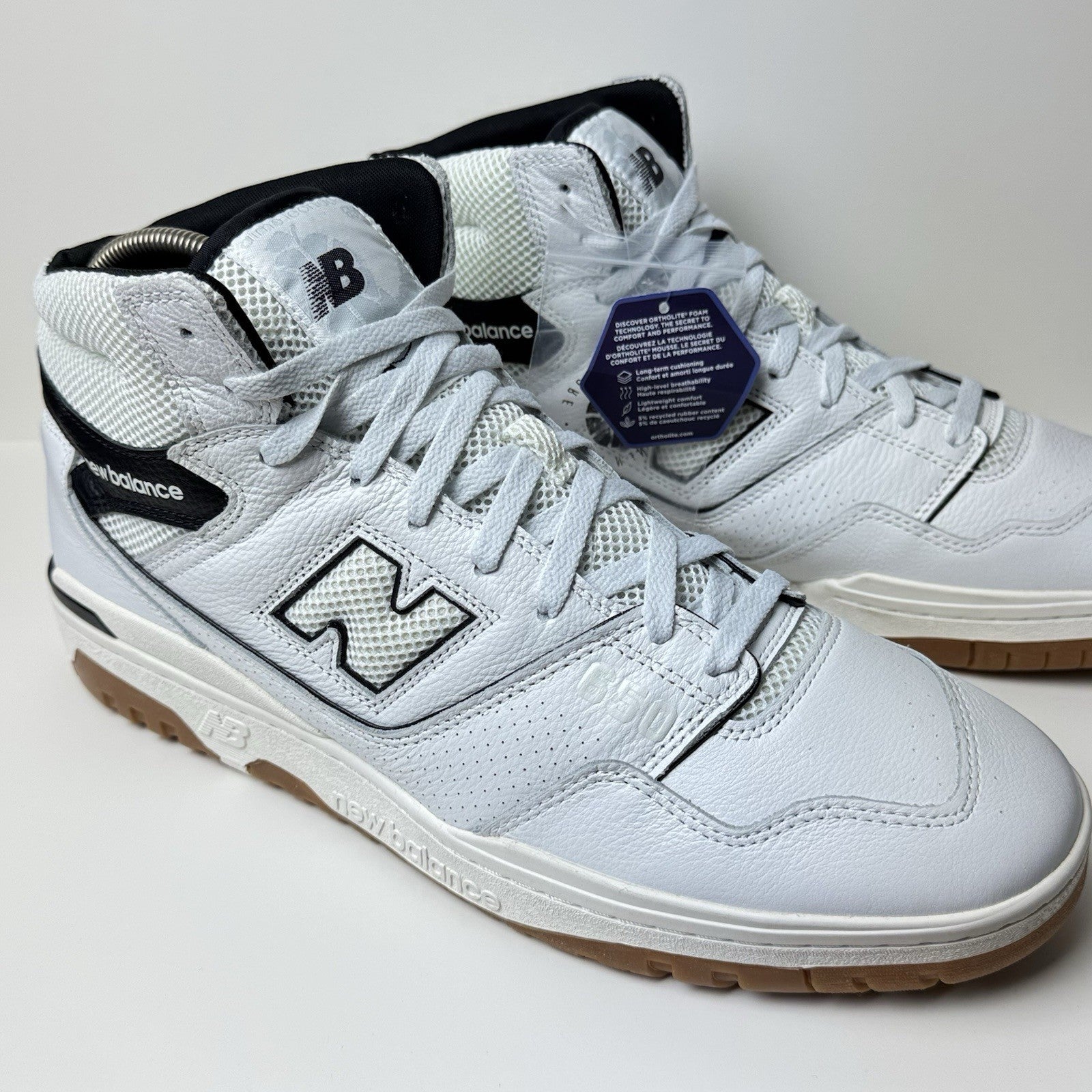 NWT New Balance Aimé Leon Dore x 650R White Black Gum Men’s 16