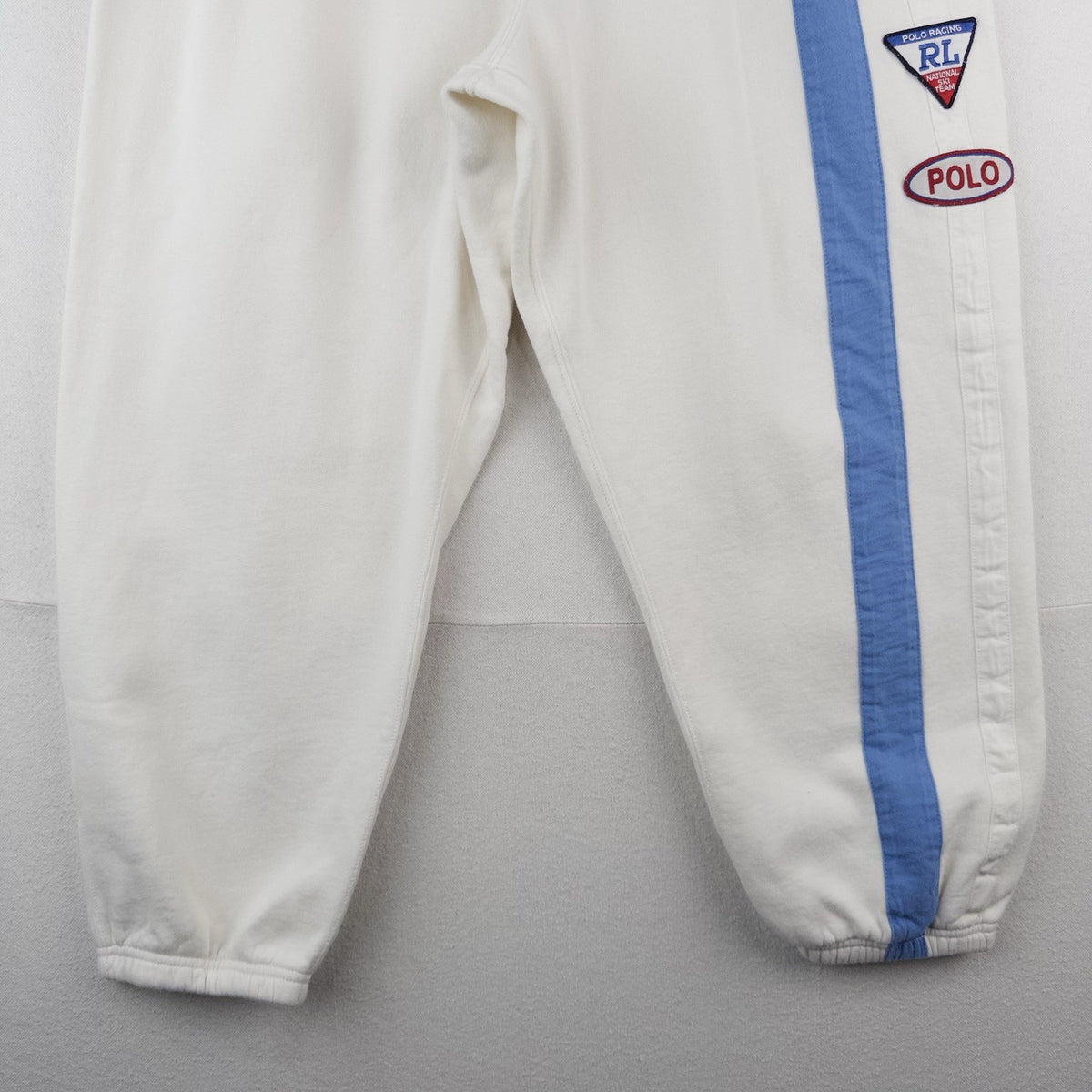 Polo Ralph Lauren White Jogger Limited Edition World Cup Racing Ski Women’s 2XL