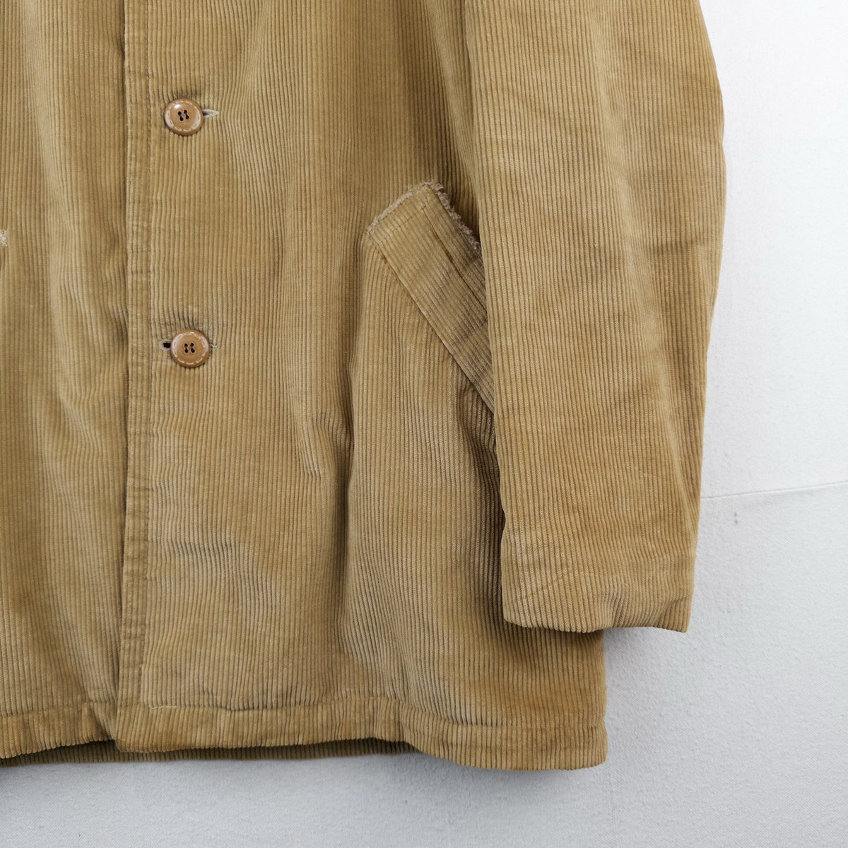 70’s Vtg Mcgregor Corduroy Sherpa Ranch Car Coat Men’s 42 Long Camel Brown