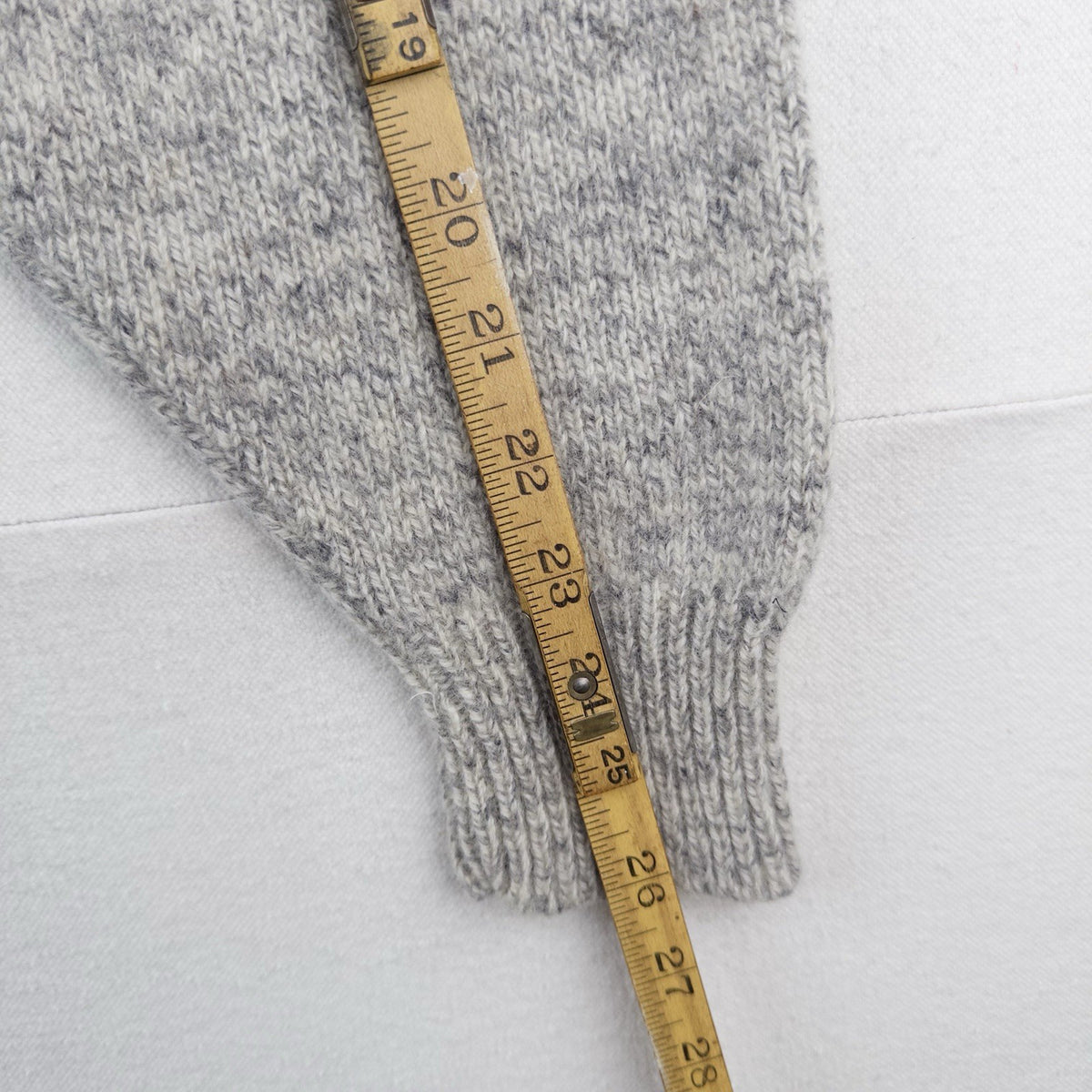 80’s Vtg Eddie Bauer Wool Shawl Collar Sweater Pullover Men's L Beige USA