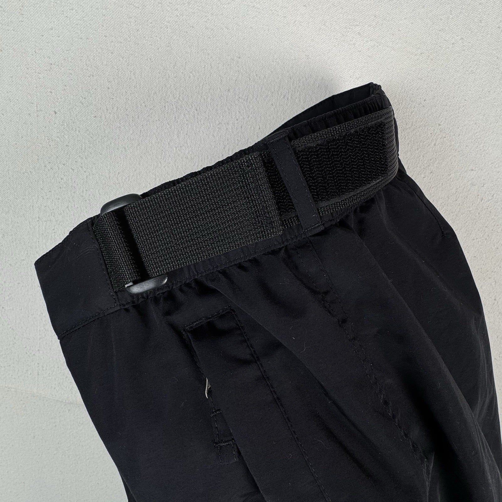 Lands’ End Insulated Snow Pants Womens 16 Black Lined Pockets Winter Waterproof