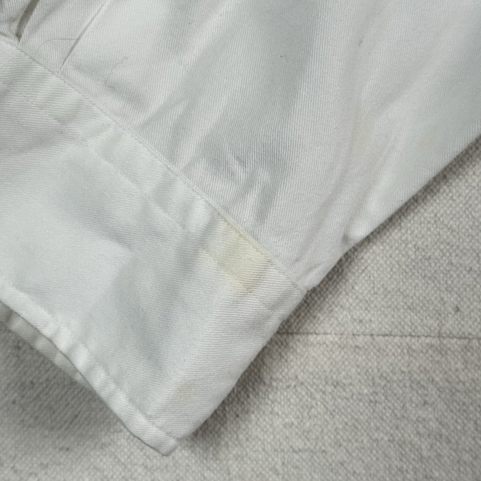 Vtg Polo Ralph Lauren Postboy Shirt Men’s XL White Cotton Band Collar Old Money