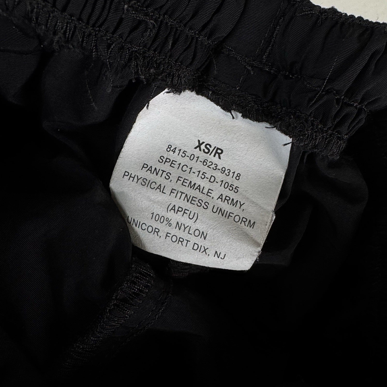 US Army Physical Fitness Uniform APFU Women’s XS Pants, Jacket, Shirt Black Gold