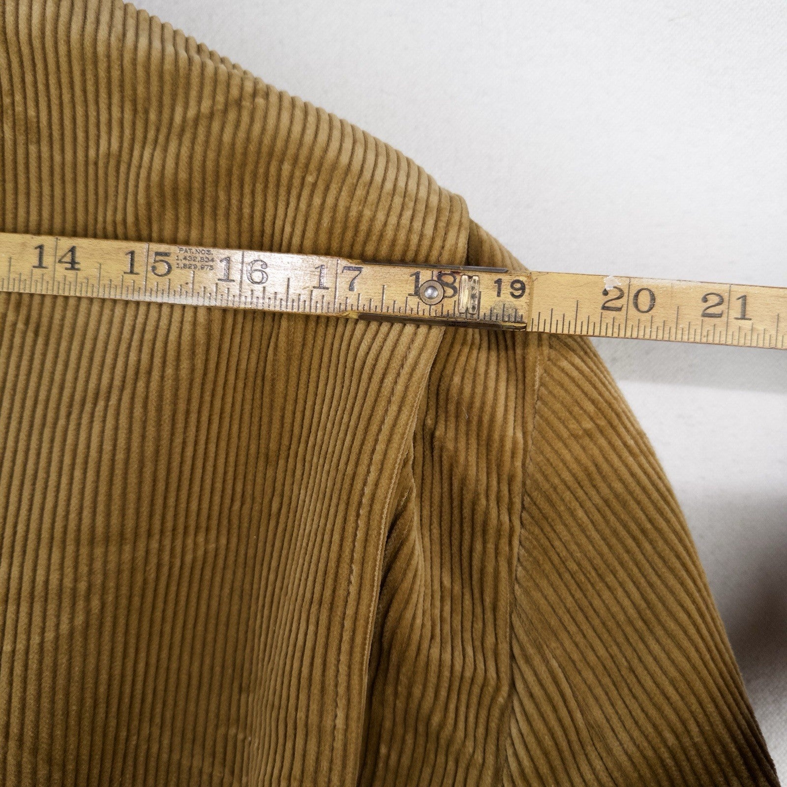 90’s Polo Ralph Lauren RL67 Corduroy Jacket Coat Blazer Tobacco Tan Men’s L (44)