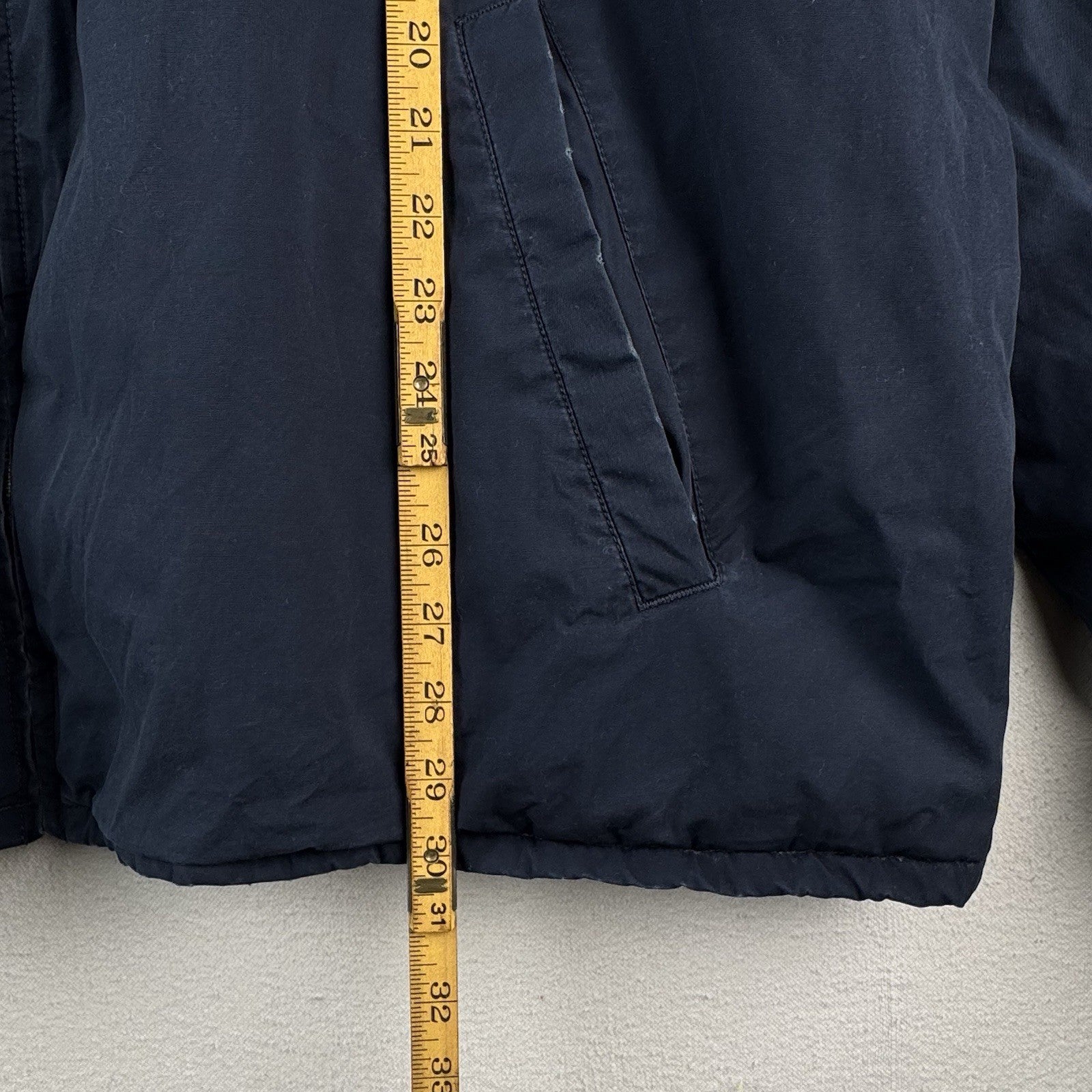 Polo Ralph Lauren Bi-Swing Flannel Lined Jacket Mens 4XB Blue Harrington Bomber