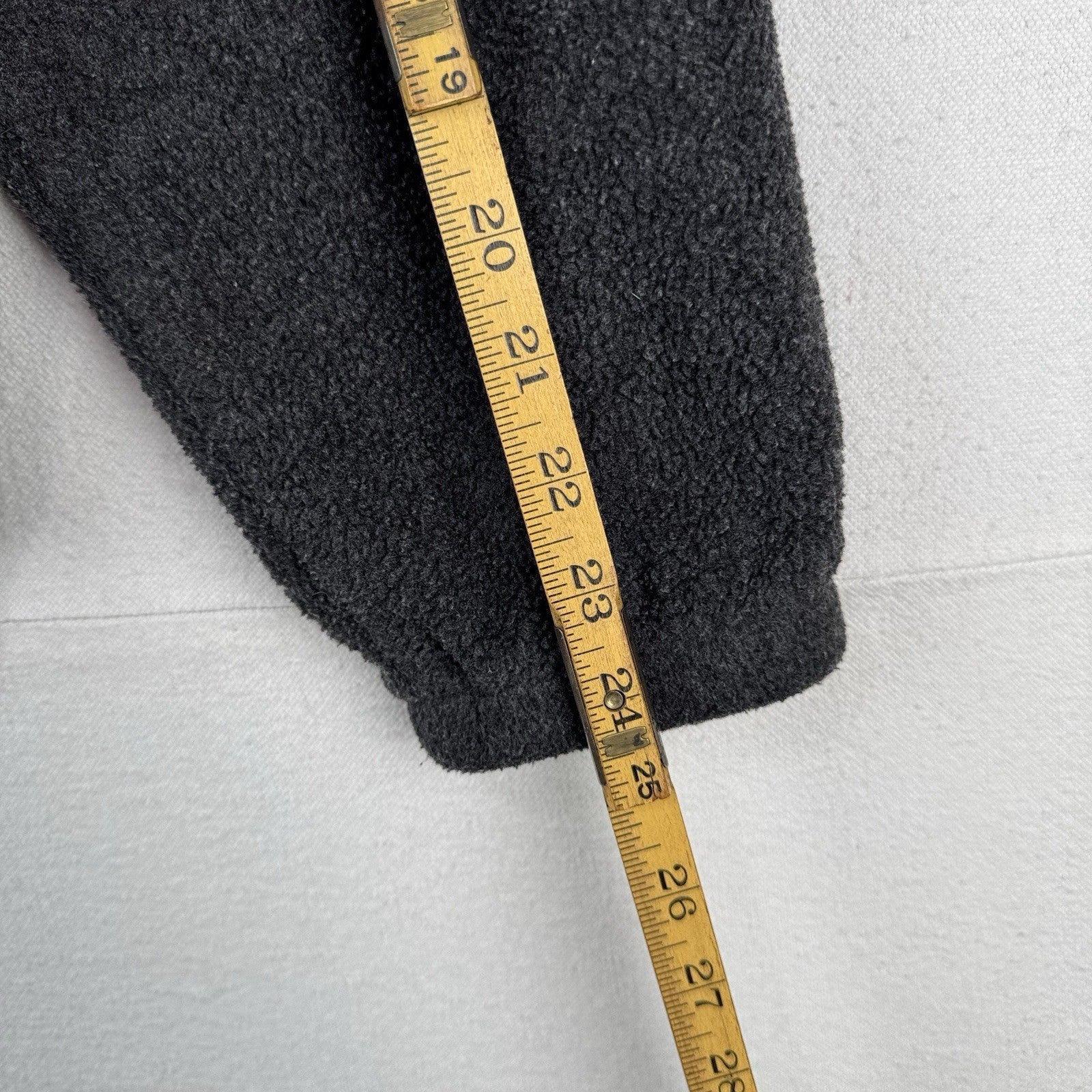 80’s Vtg Polo Ralph Lauren Men’s L Fleece Chin Strap Harrington Jacket Gray USA