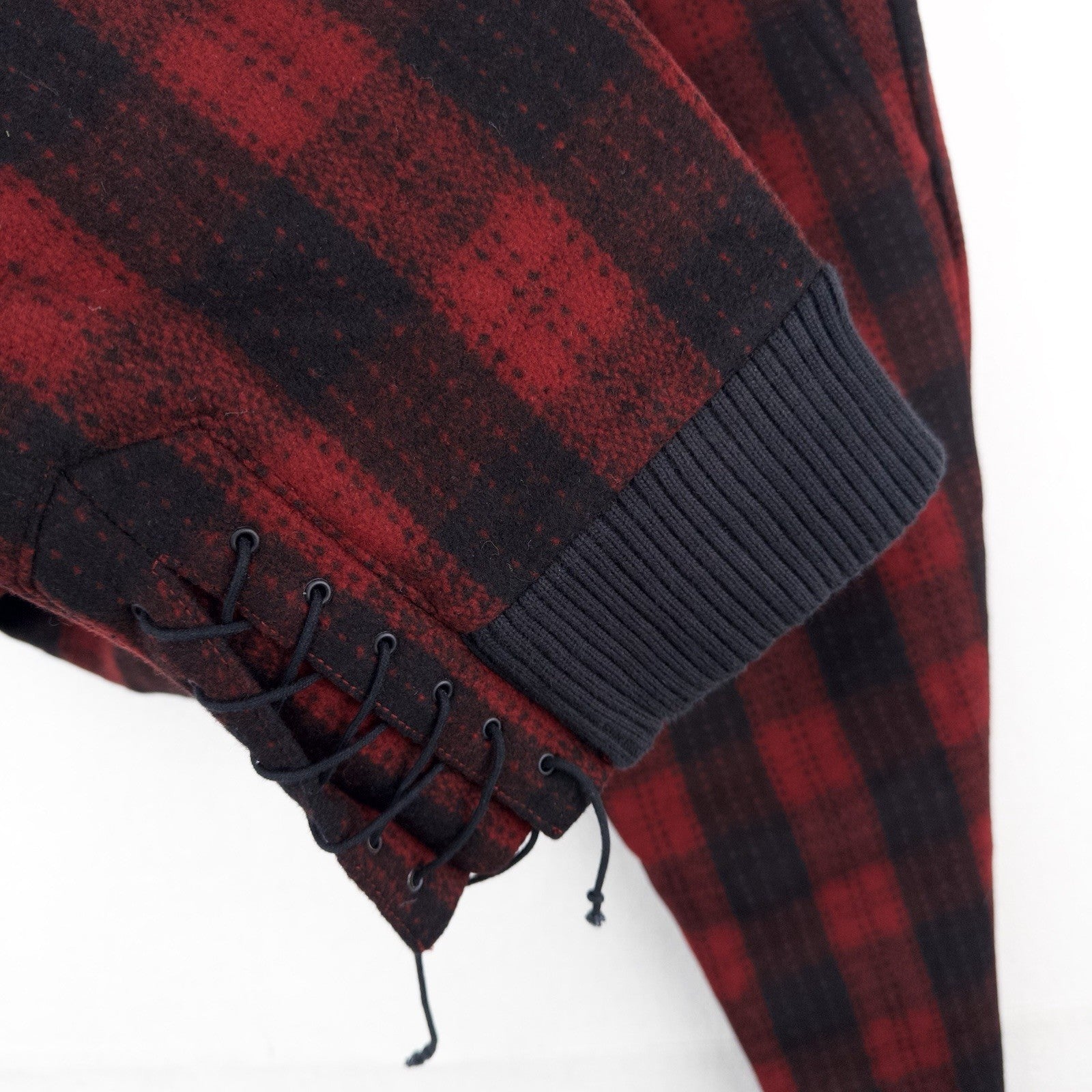 Polo Ralph Lauren Wool Buffalo Plaid Thick Hunting Pants Men’s 34x30 Red Black