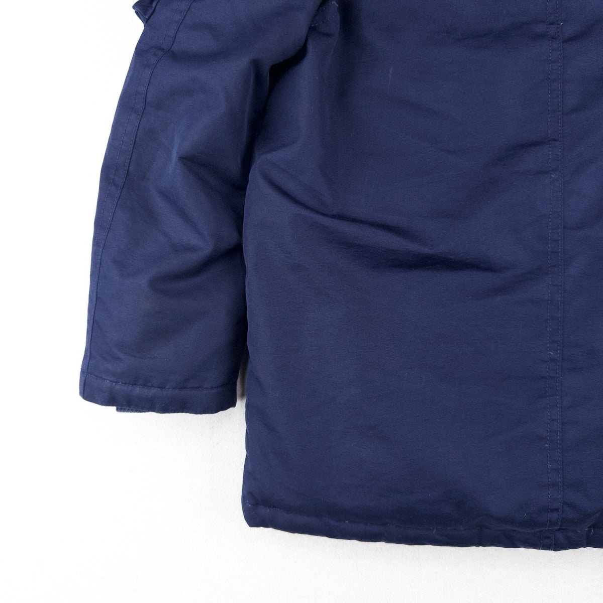 Polo Ralph Lauren Boy's 7 Blue Hooded Parka Jacket *No Hood Fur