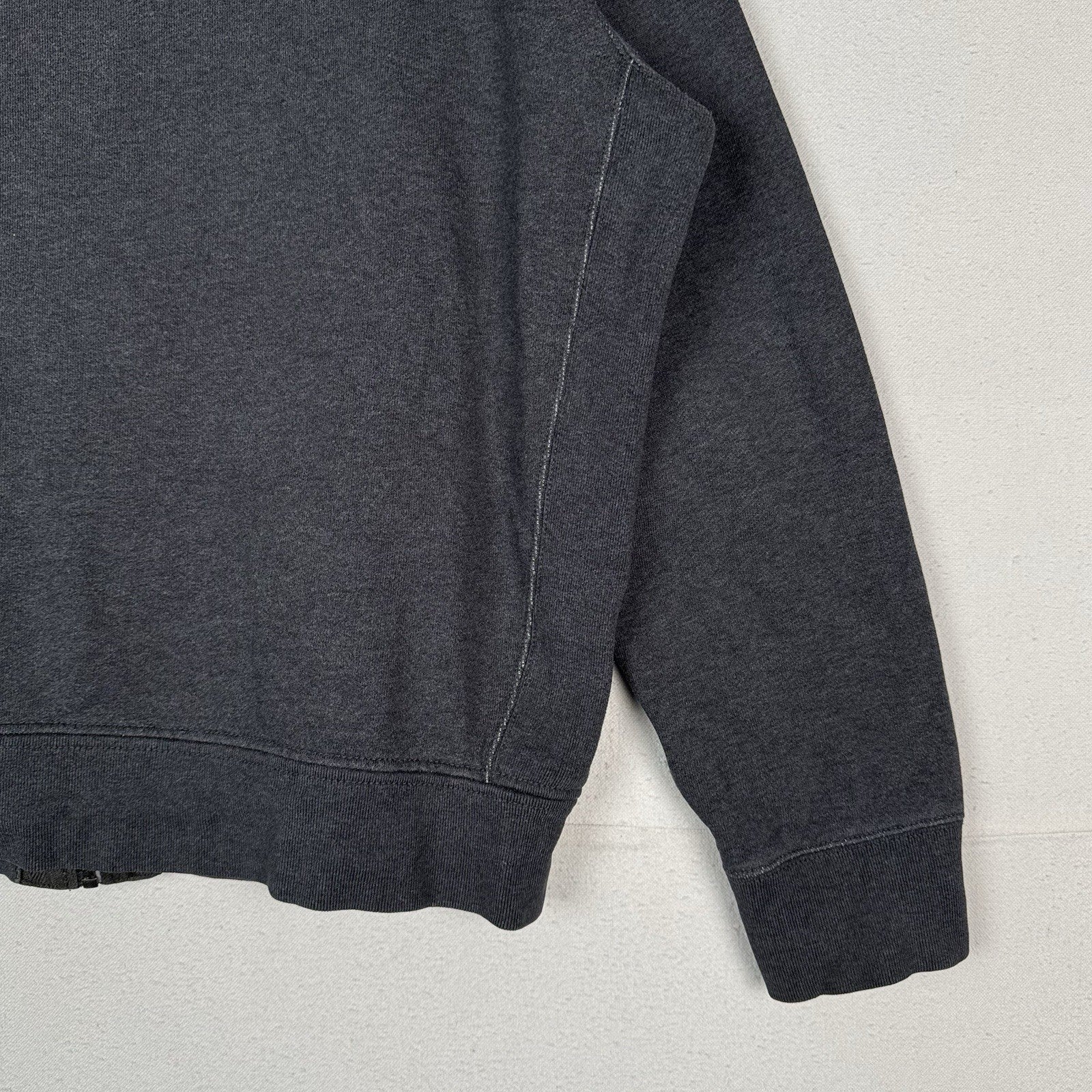 Polo Ralph Lauren Thermal Hoodie Men’s XL Full Zip Gray/Brown Sweatshirt *Read