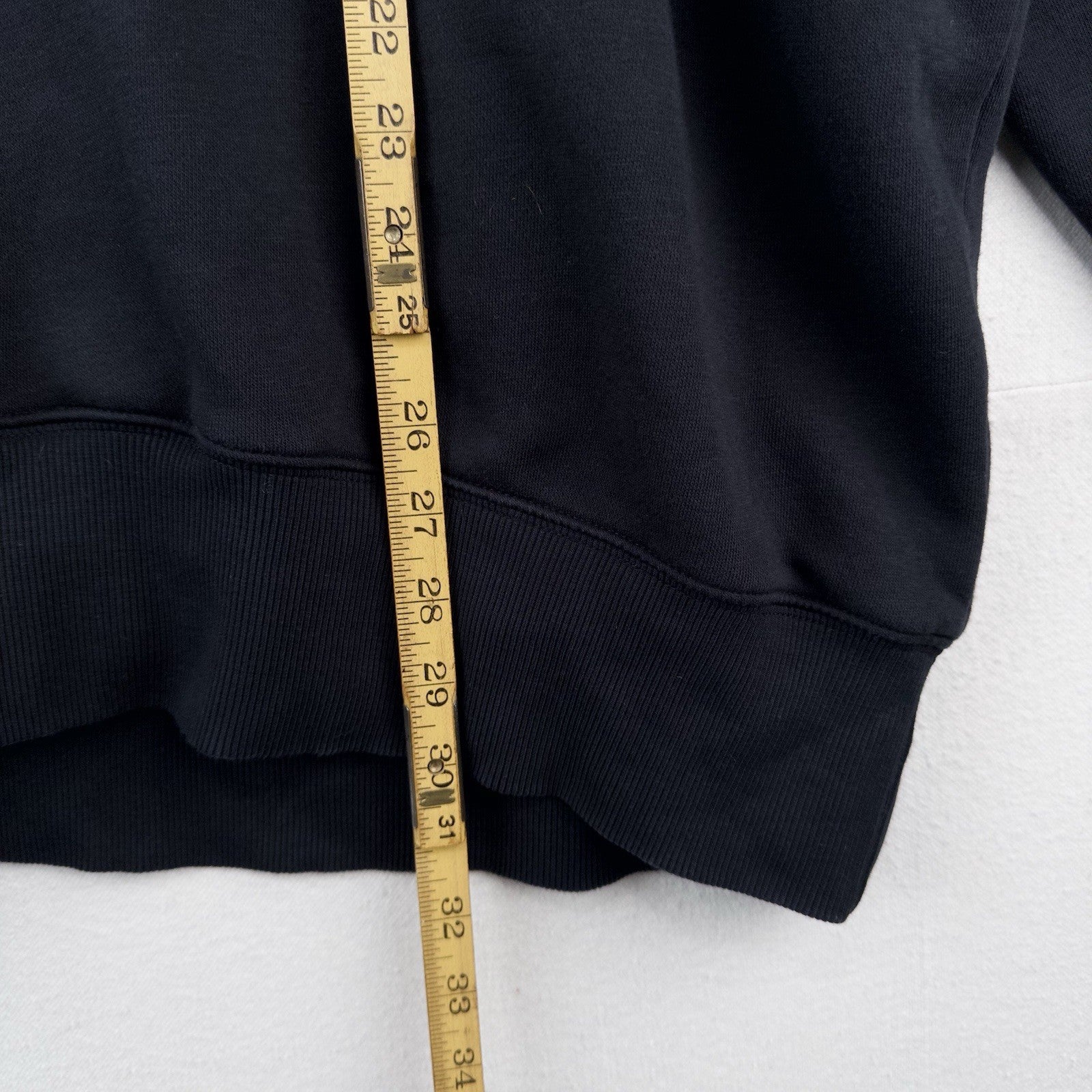 Nike Club Fleece Crewneck Center Check Sweatshirt Men’s 2XL Black Pullover