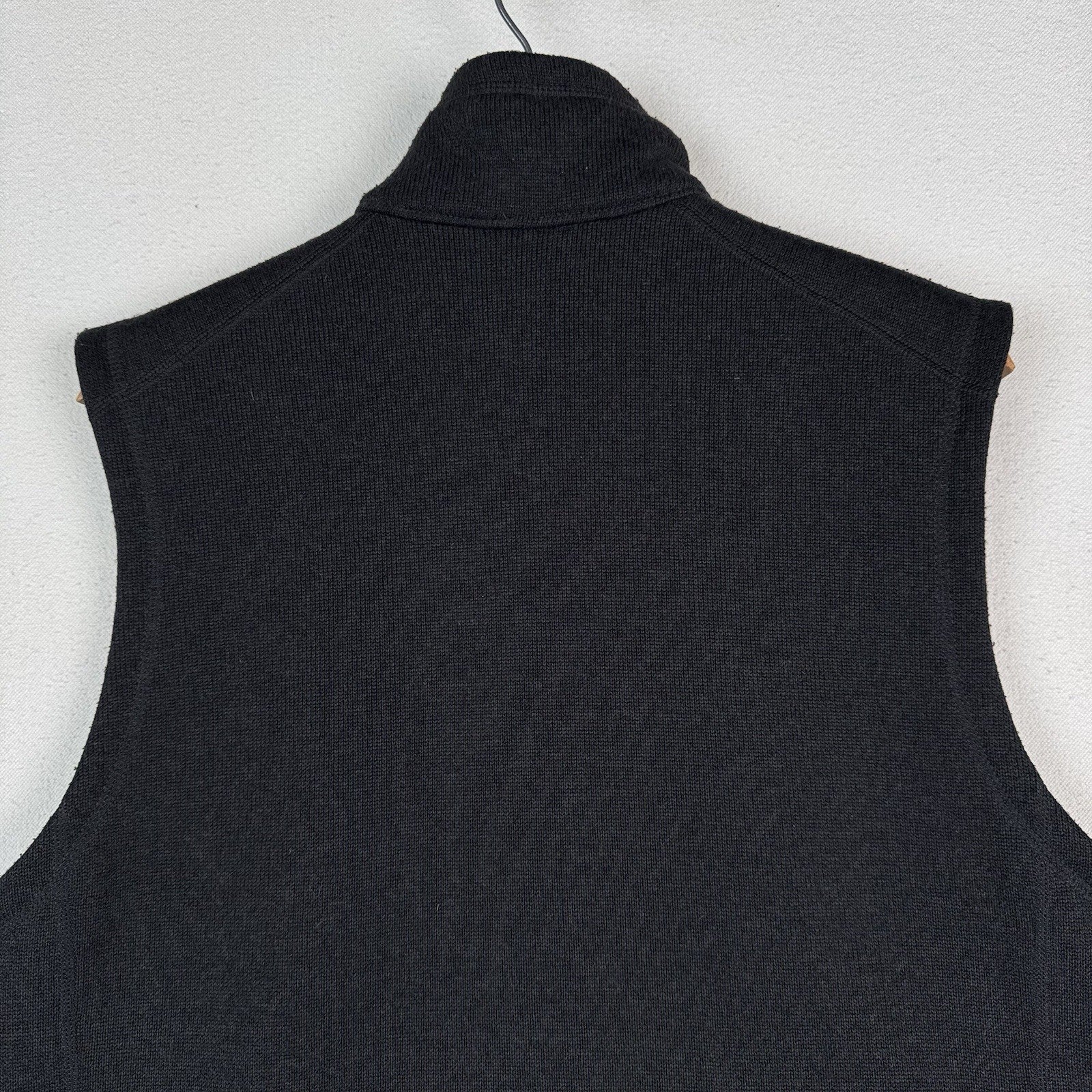 Patagonia Better Sweater Fleece Vest Men’s Large Black Full Zip Sleeveless