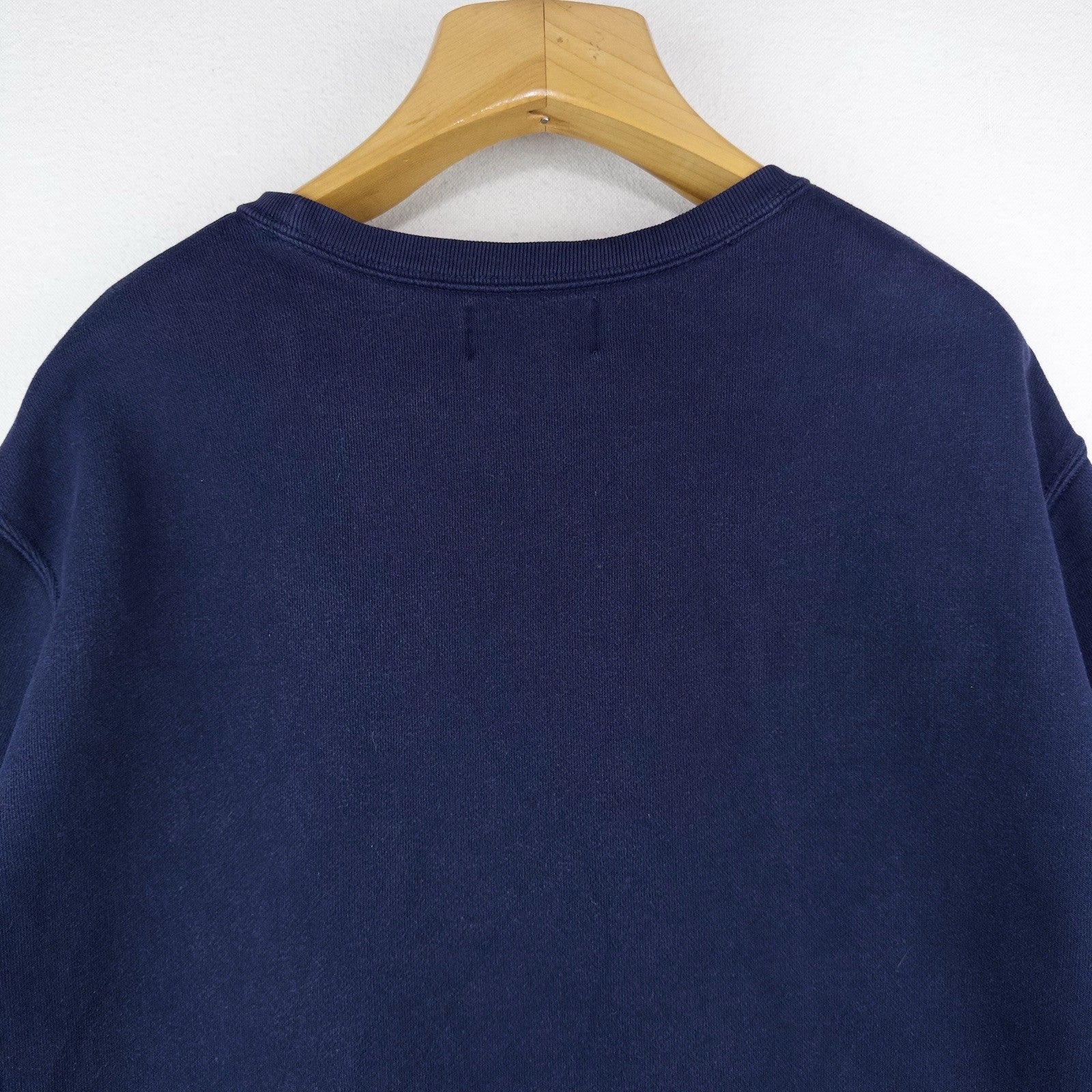 90’s Vtg Polo Ralph Lauren Crewneck Sweatshirt Men’s XL Navy Blue Side Gussets