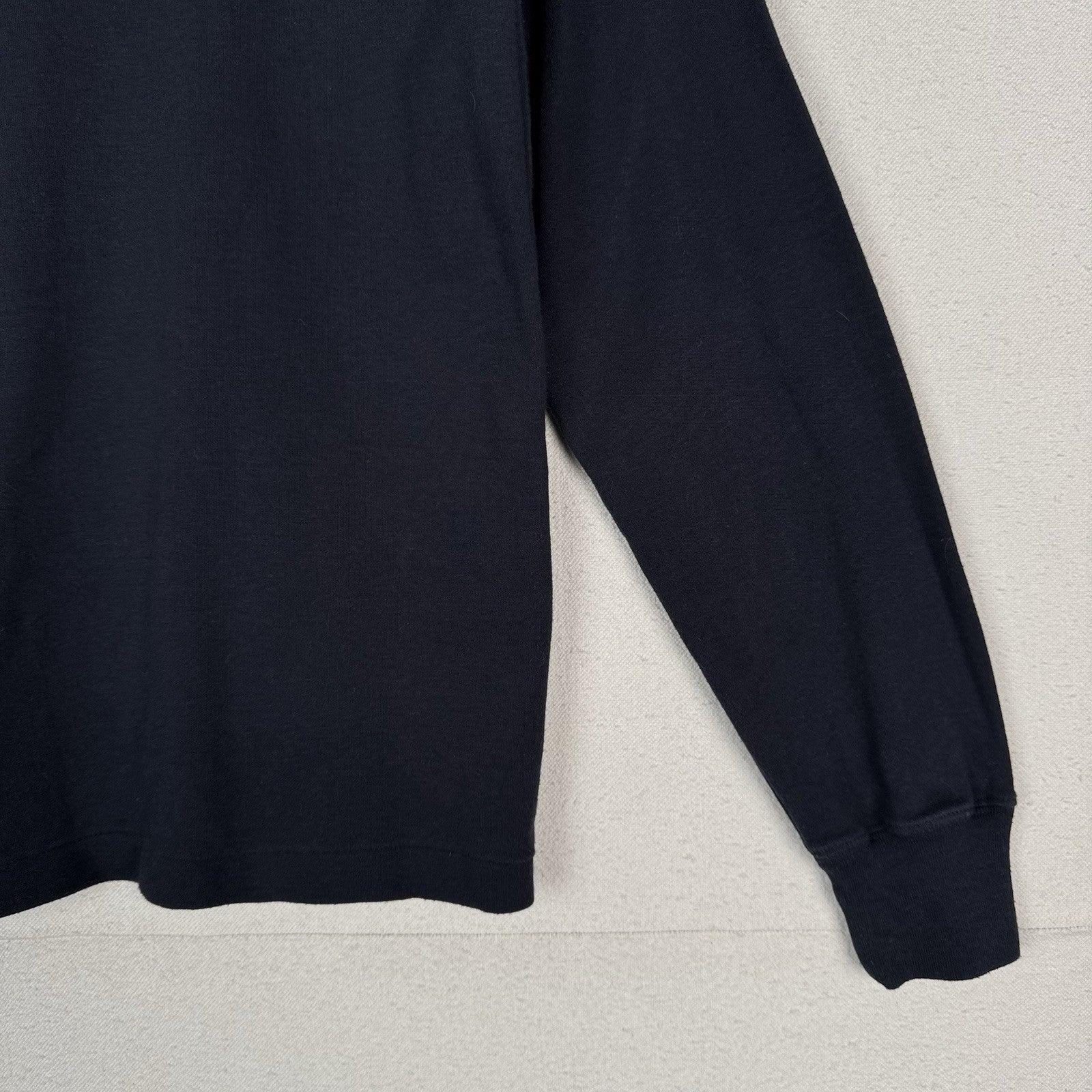 Vintage 80’s Ralph Lauren Men’s Turtleneck Blue Small Pony Logo Roll-Neck