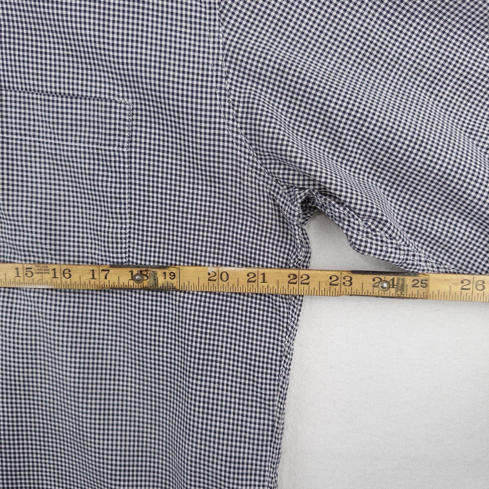 50’s Vtg McGregor Shirt Men’s L (16-17) Golden Key Tunic Popover Shirt Gingham