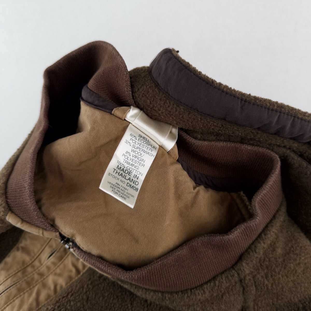 90’s Vtg LL Bean Wool Blend Vest Men’s Large Regular Brown