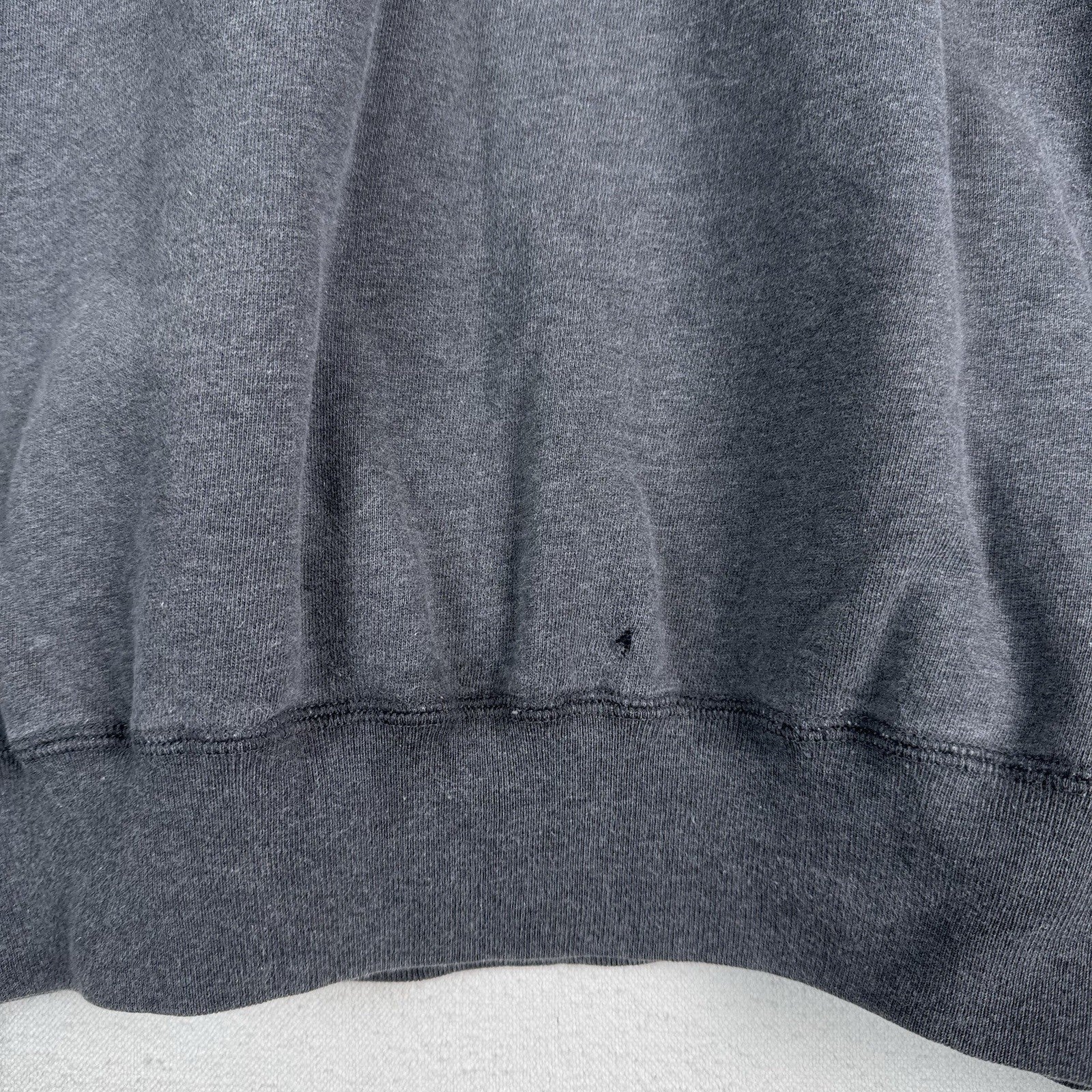 Vintage 90s Ralph Lauren Mens Medium Faded Crewneck Sweatshirt Heather Gray