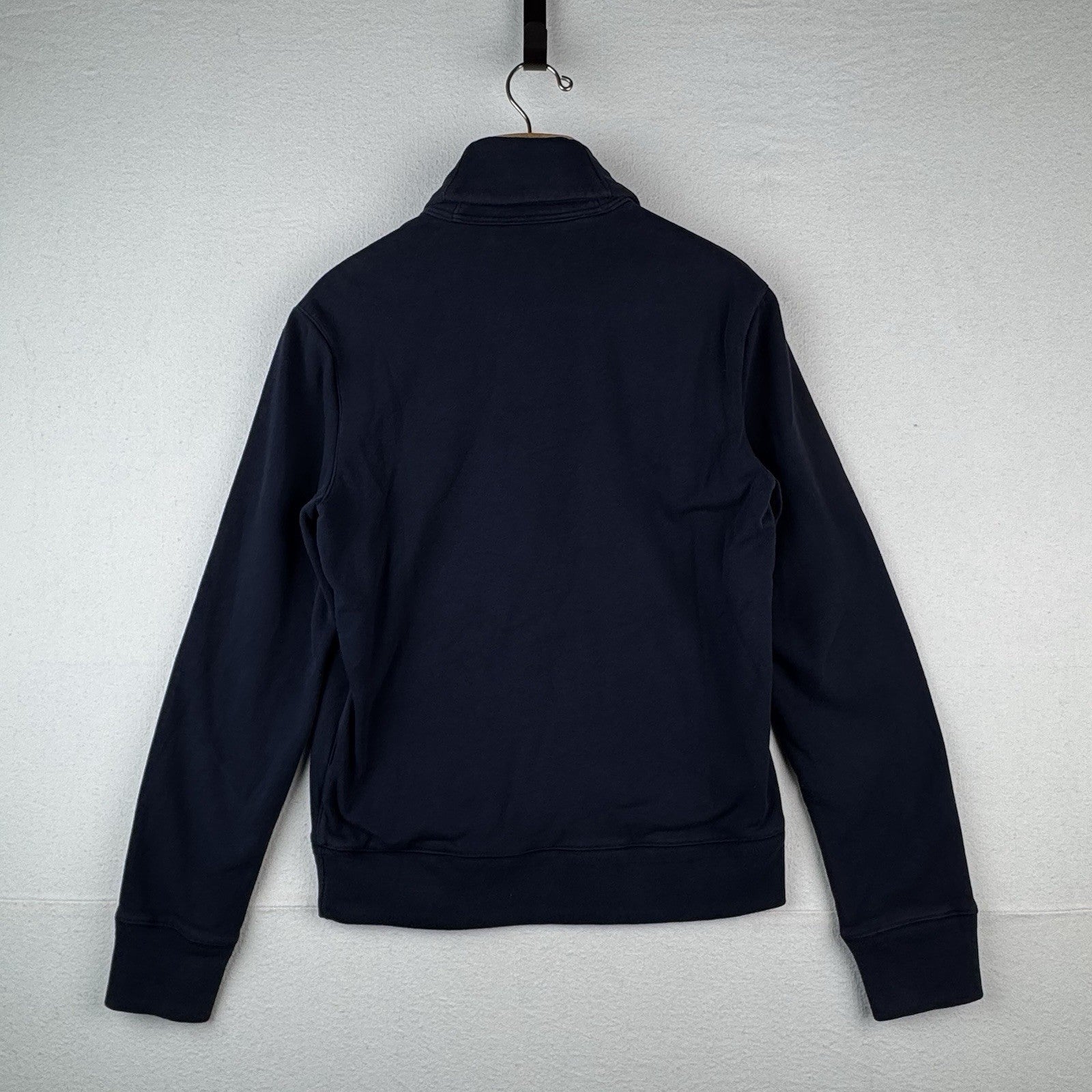 Polo Ralph Lauren Sweater Men’s Small Blue Solid Button Cardigan Shawl College