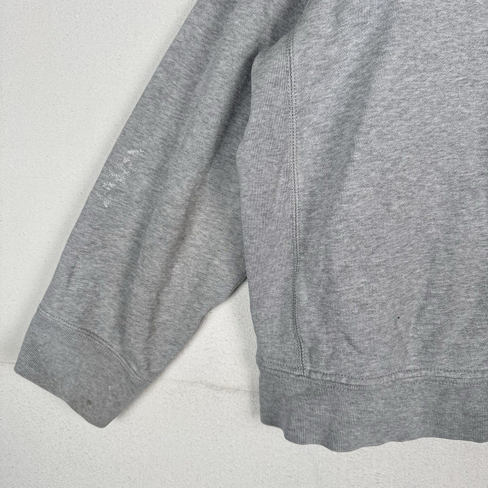 Vtg Polo Ralph Lauren Thermal Hoodie Men’s 2XL Full Zip Gray Sweatshirt *Read