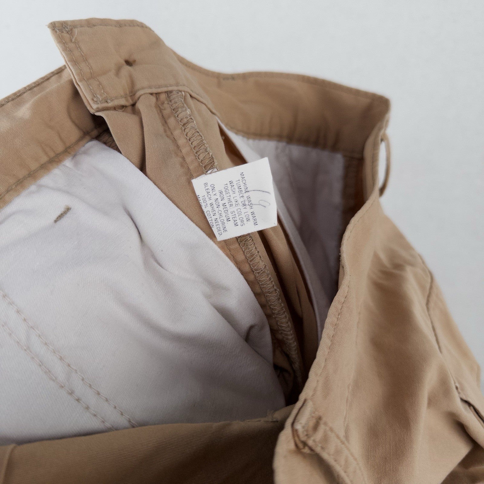 80’s Vtg Polo Ralph Lauren Lightweight Utility Chinos 32x34 (13” Rise) USA *Read