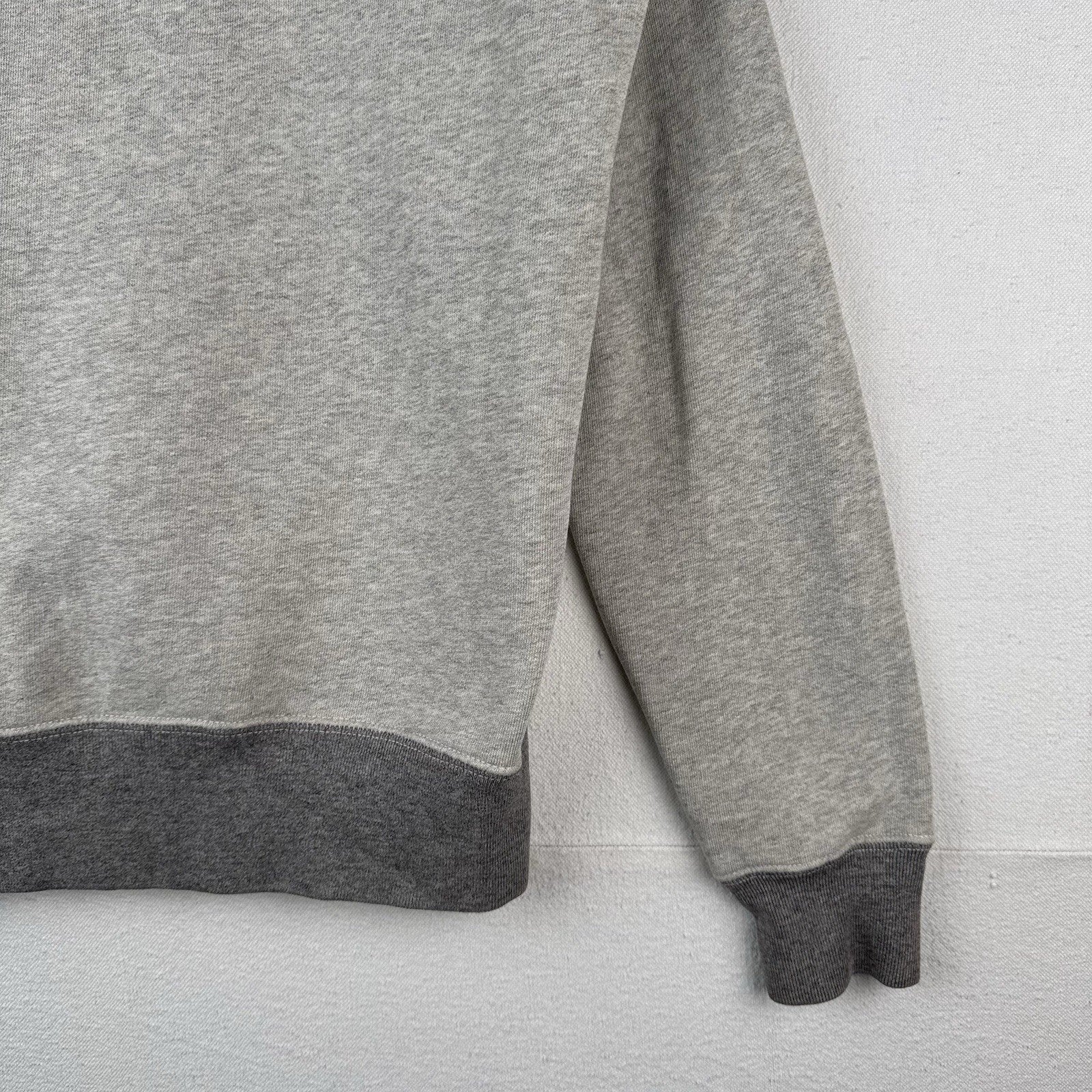 Polo Ralph Lauren USA 67 Hoodie Men’s Small Gray Split Pocket