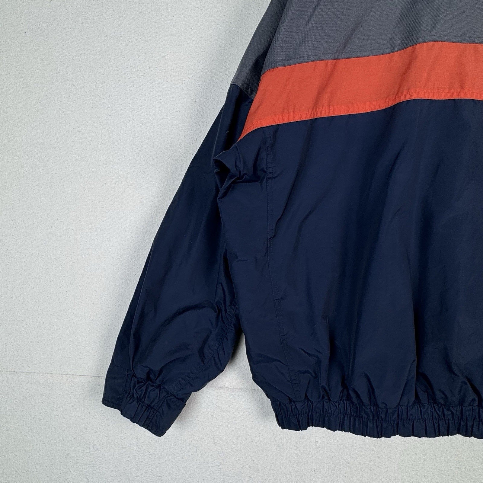 Vtg 90’s Columbia Bugaboo Jacket Men’s M Full Zip Blue Gray Orange *Shell Only