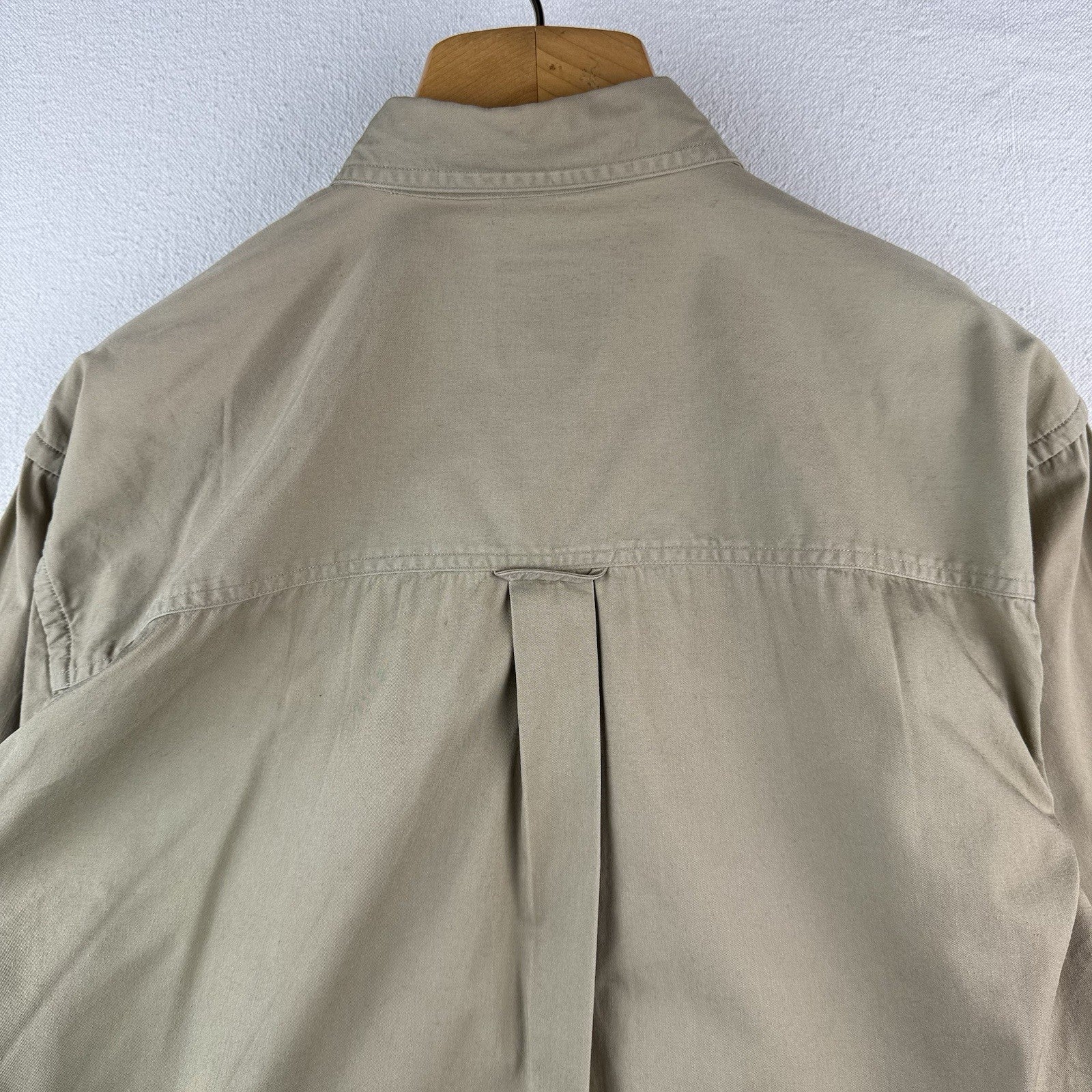80’s Vtg Chaps Ralph Lauren Button Down Shirt Mens M Australien Outback Map