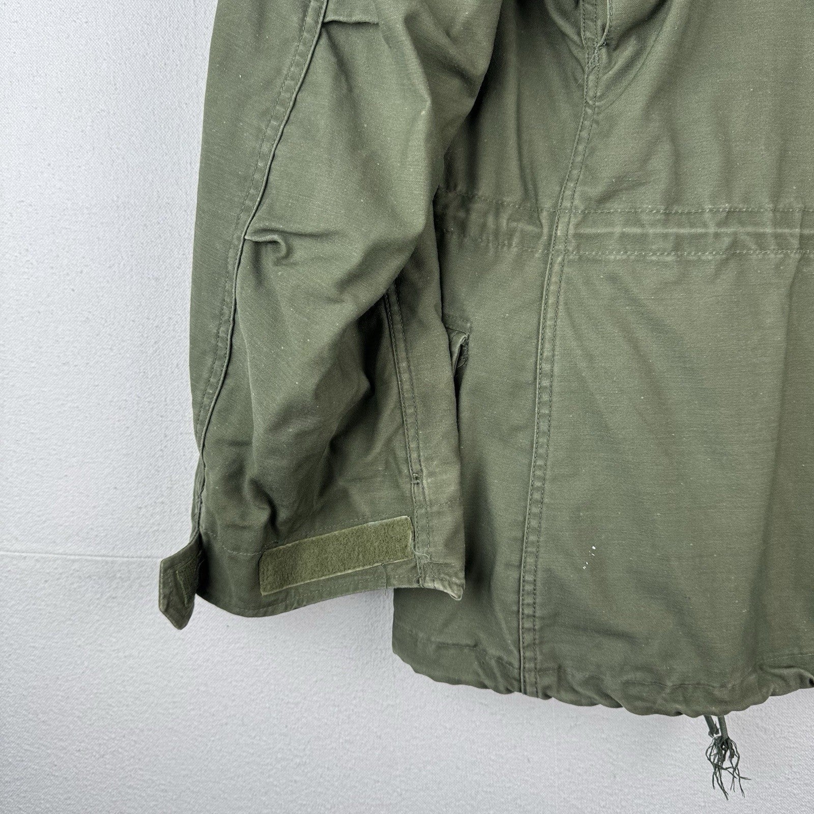 70’s Vtg Military Cold Weather Field Coat Jacket Size Small Short OG-107