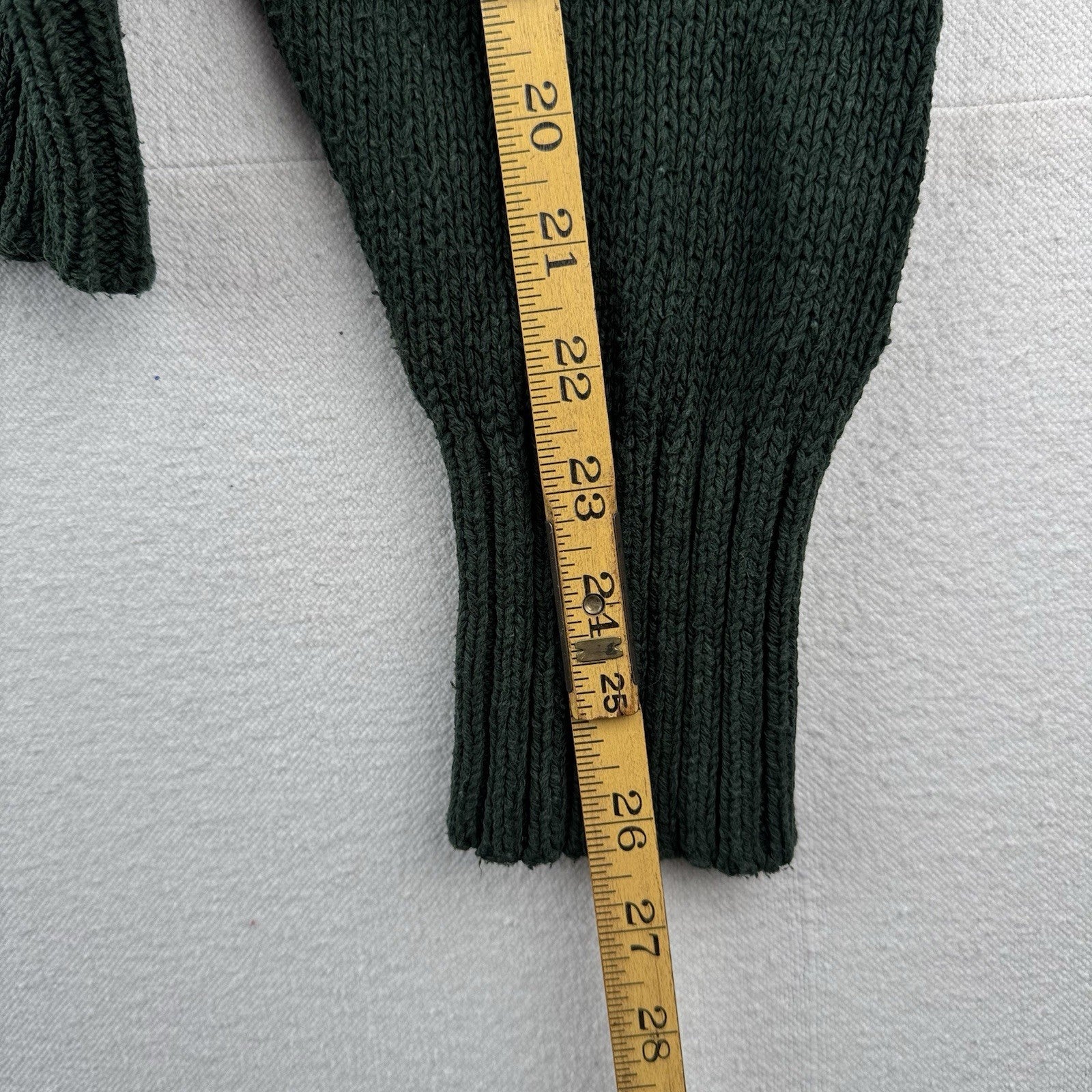 90’s Vtg Polo Ralph Lauren Sweater Mens XL Green Cotton Crewneck