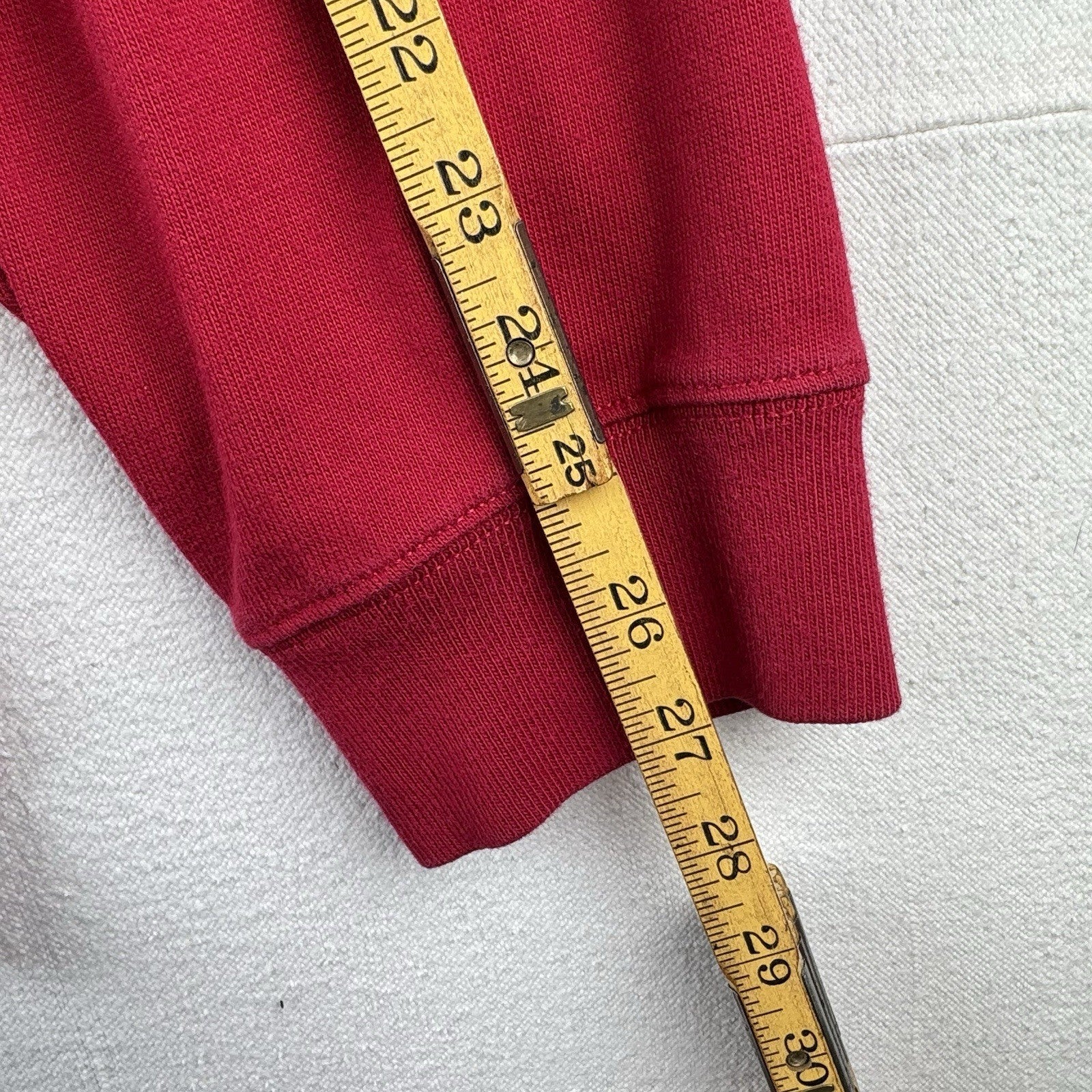 90’s Vintage Polo Ralph Lauren Rugby Men’s 2XL Red Green Pony Quilted Shoulders