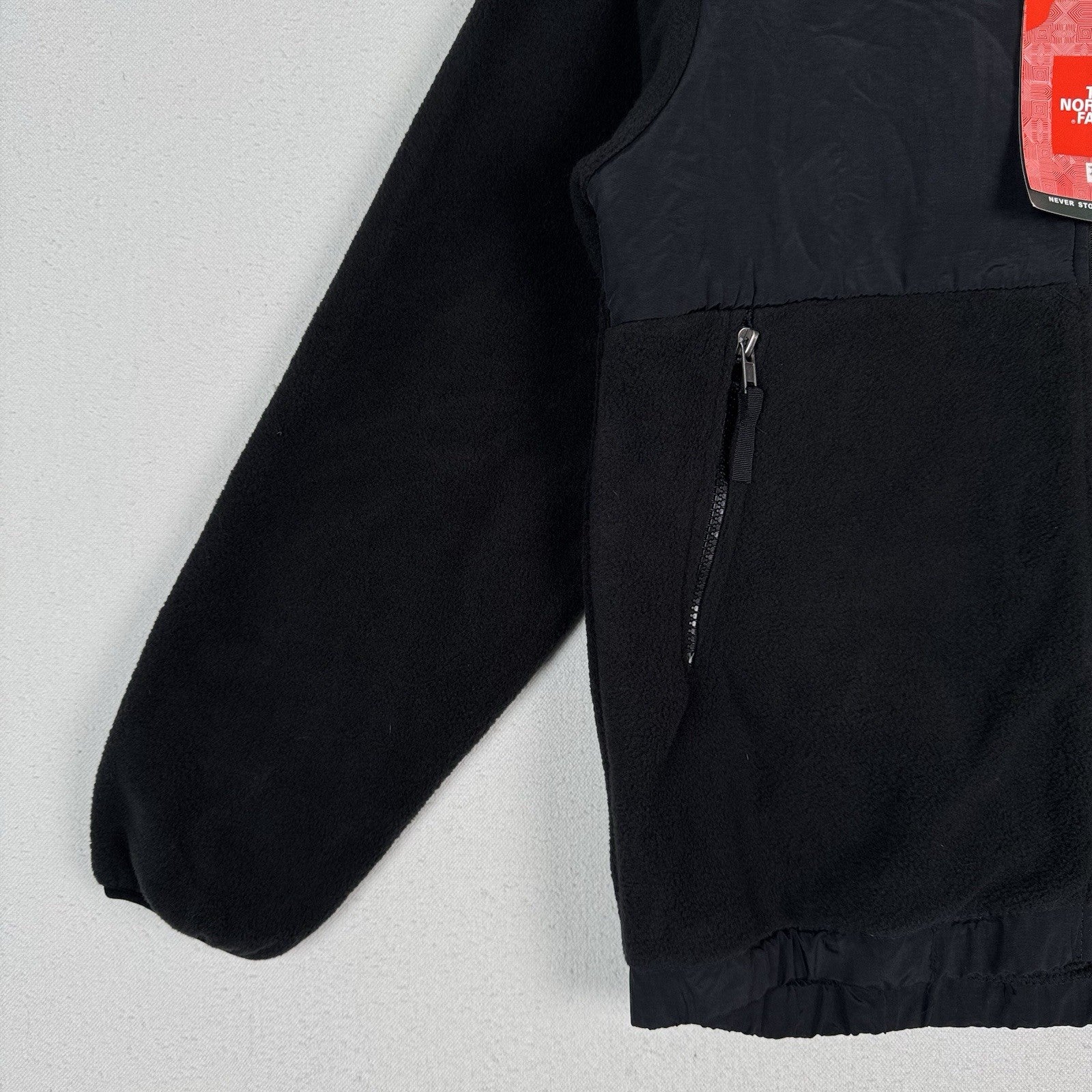 NWT The North Face Teen Denali Jacket Size XXL 2XL 18-20 Black