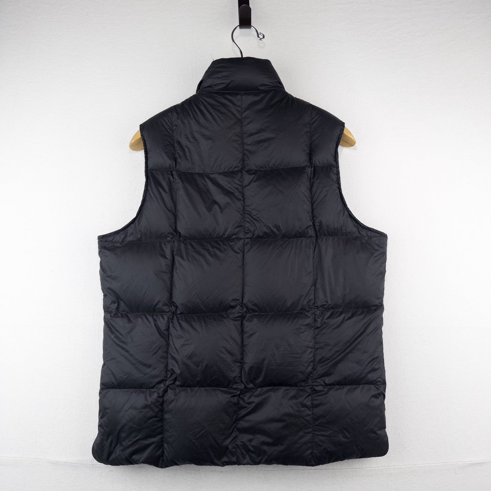 Vintage Abercrombie Fitch Mens M Puffer Vest Black 600 Fill Power Down