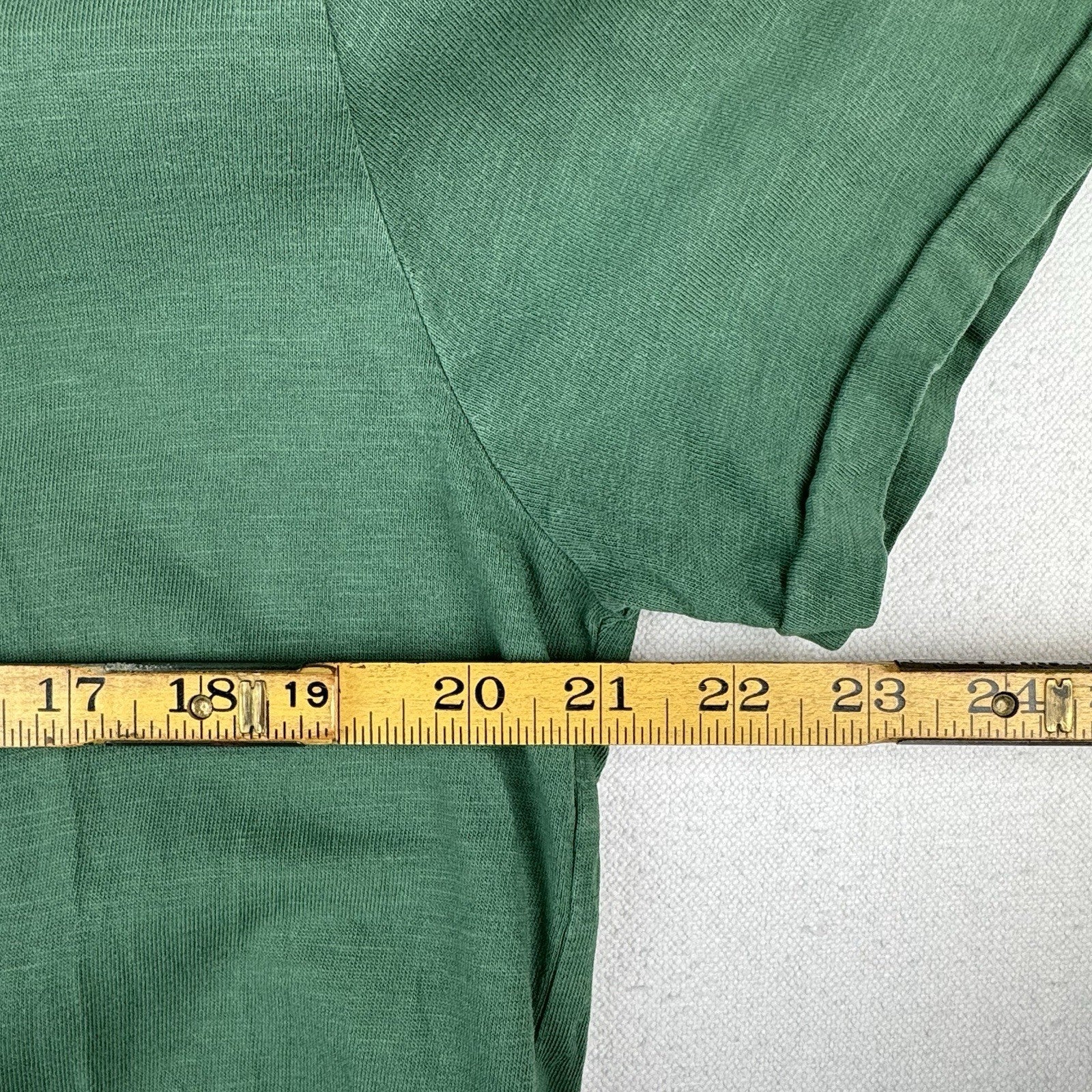 Polo Ralph Lauren Athletic Dept Light Weight Graphic Crew Neck Tee Green Mens L