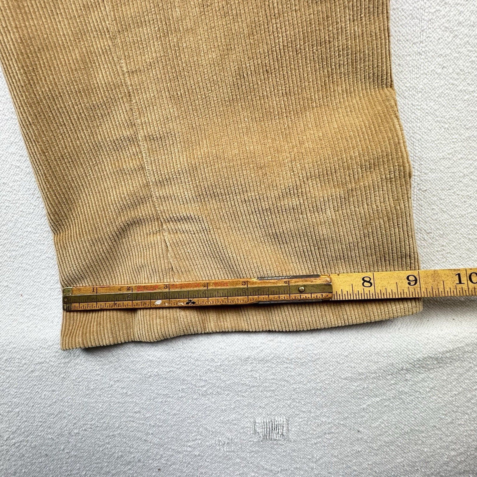 70's Vtg Wrangler Corduroy Pants Men's 34 (Fits32x36) Tan Bootcut Western USA