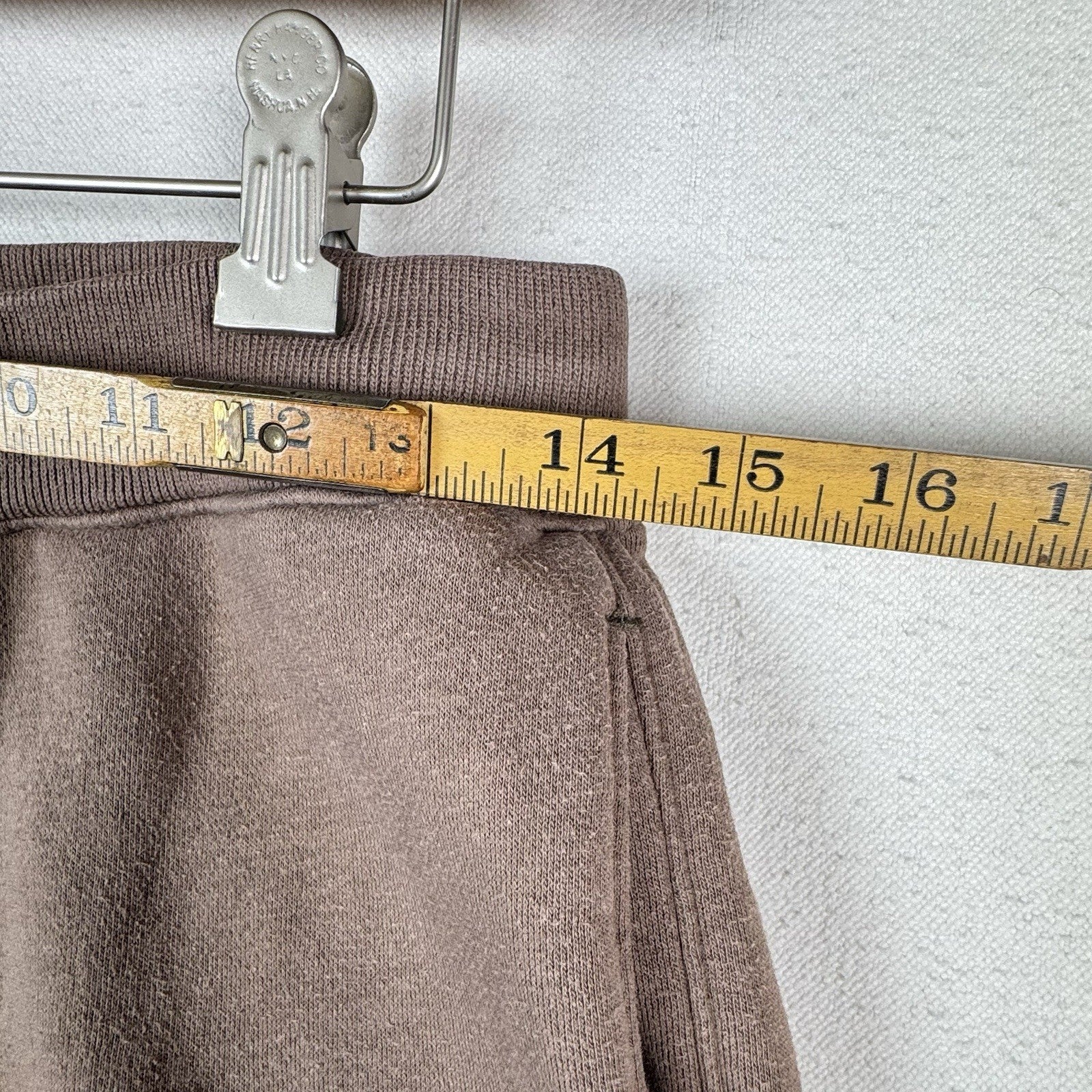 Abercrombie & Fitch Mens Small Relaxed Brown Essential Fleece Jogger Loungewear