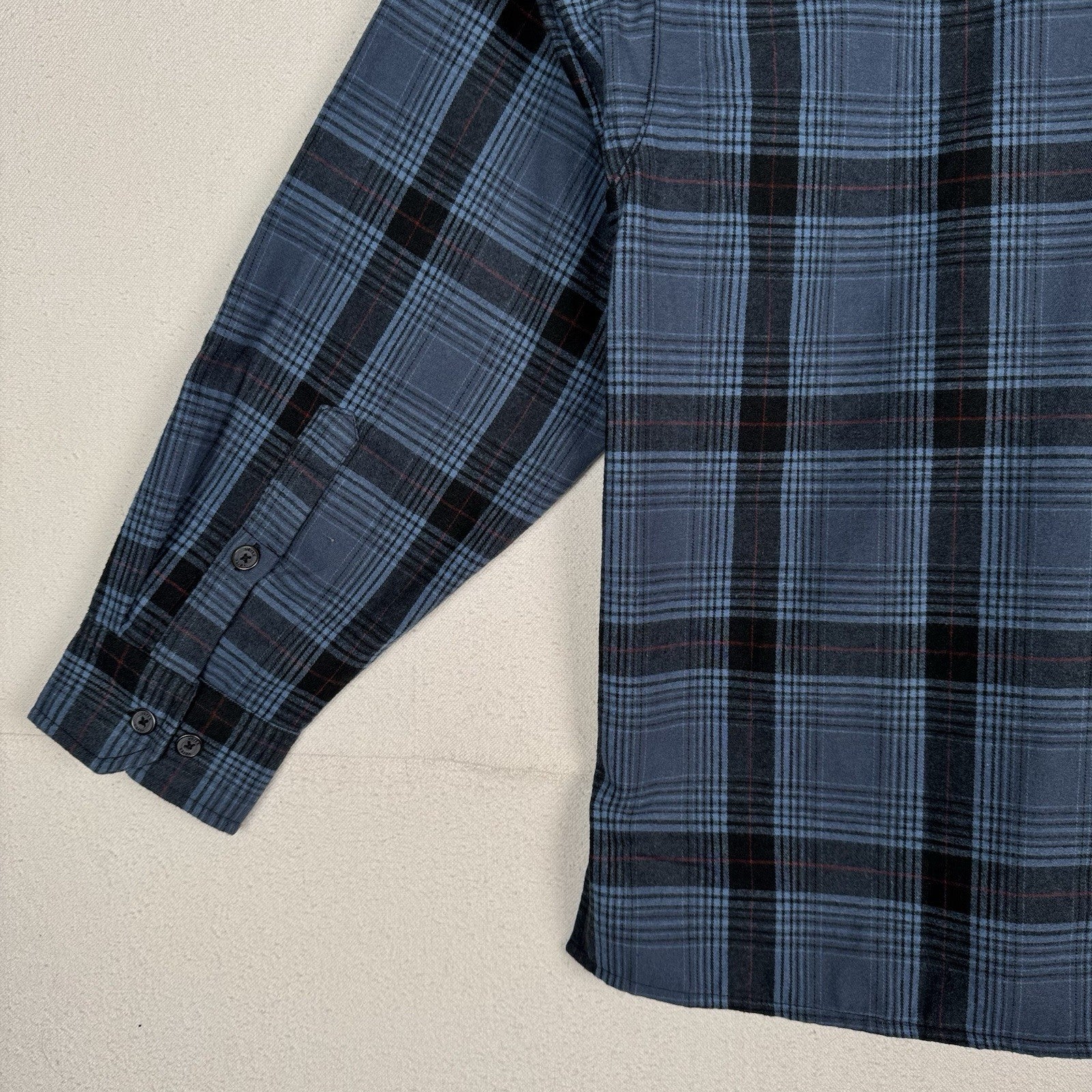 Vertx Canyon River Flannel Blue Ridge Plaid Men’s Large L Tactical Shirt