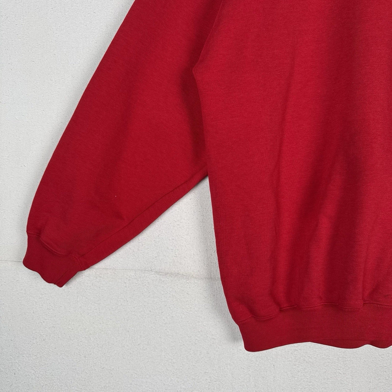 Vintage GAP Sport Sweatshirt XL Boxy Blank Red Pullover Classic 90s