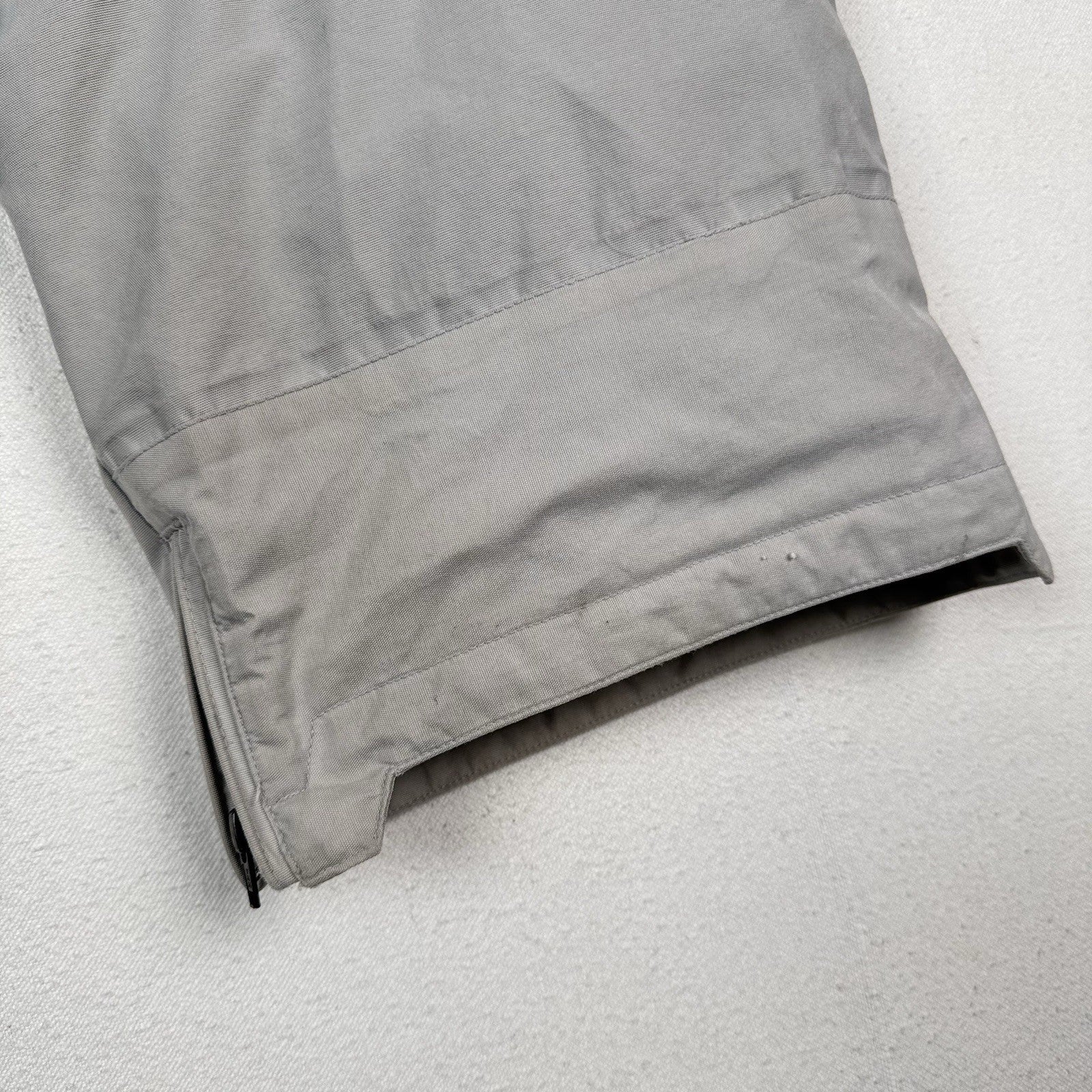 Burton Snowboard Pants Unisex Beige Size Large Pockets Leg Vents Adjustable