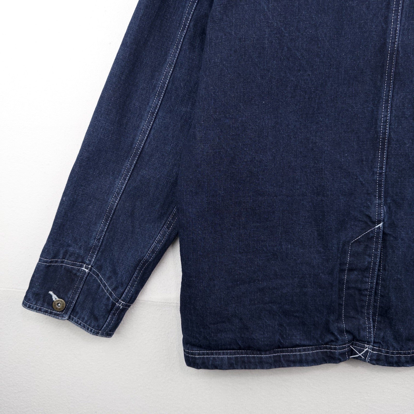 Dickies Morristown Indigo Blue Denim Chore Coat Jacket Men’s Medium