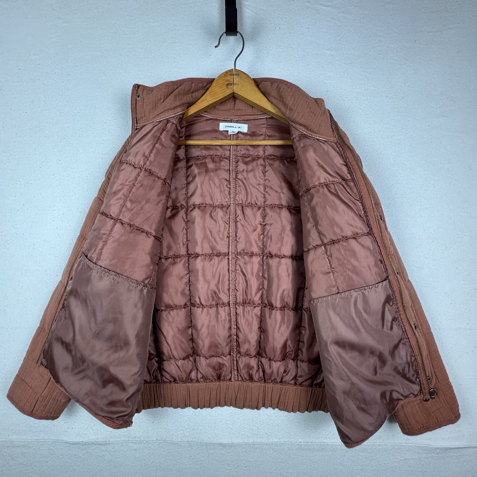 O'Neill Mabeline Women's Quilted Jacket Rustic Brown Size XS