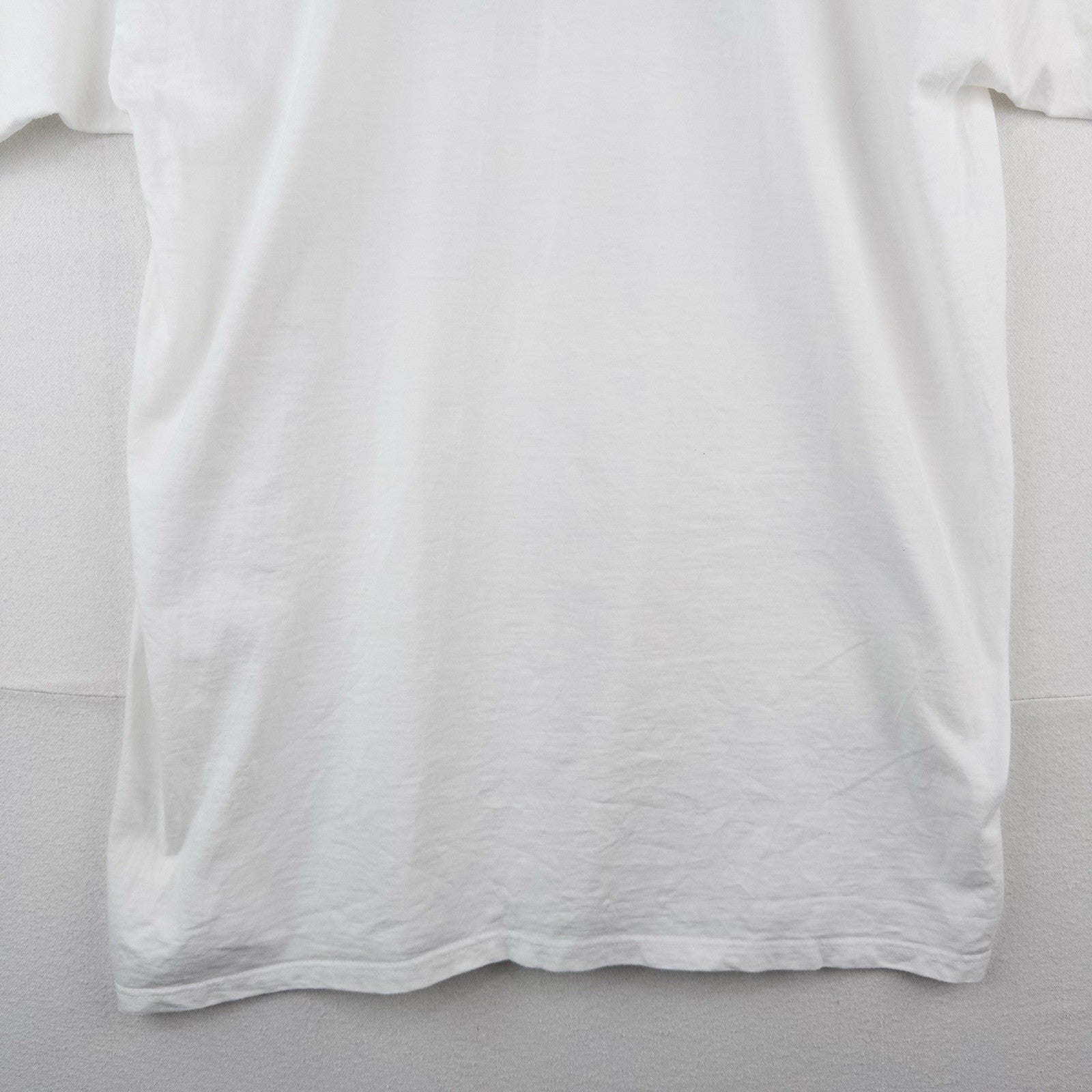 80’s Vtg Bloomies Embroidered Clothesline Bloomingdales White Tee T-Shirt XL USA