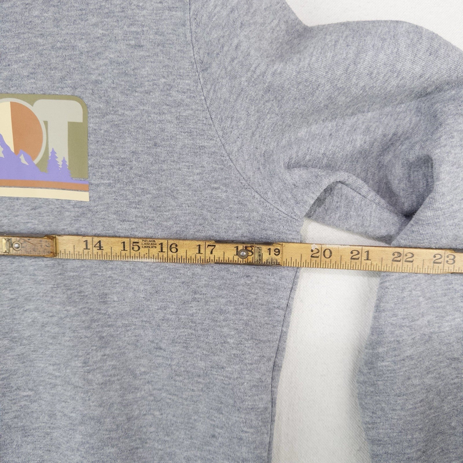 Marmot Montane Crew Sweatshirt Grey Heather Mountain Graphic Women’s M